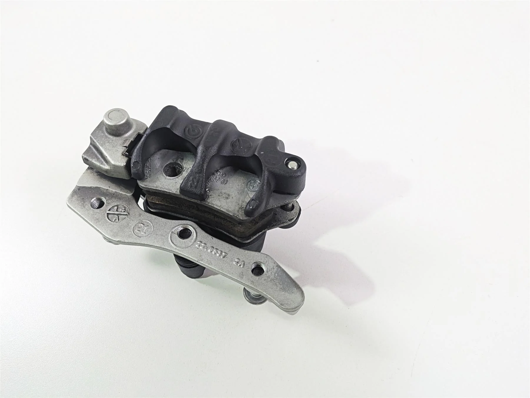 2022 BMW RnineT Pure K22 Rear Brembo Brake Caliper + Mount 34217664103 - Image 11