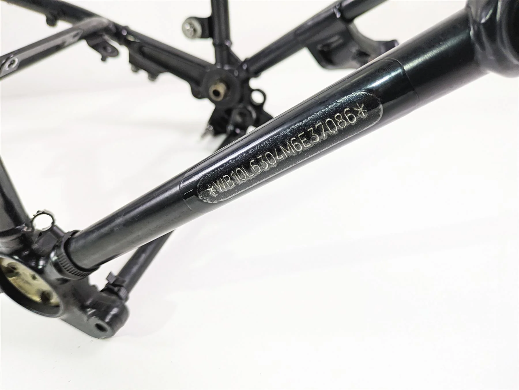 2022 BMW RnineT Pure K22 Straight Front Rear Frame Set With Clear Texas Title 46511541947 - Image 9
