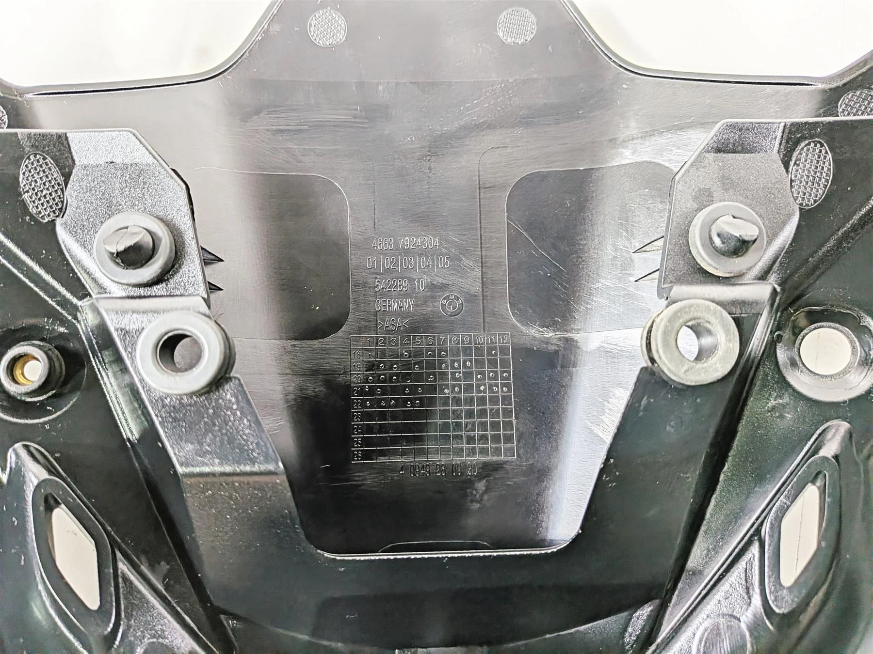 2022 BMW S1000RR K67 Front Air Intake Nose Cover Fairing 46637924303 - Image 10