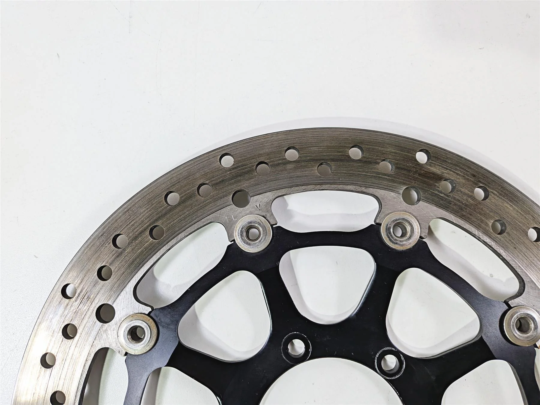 2022 BMW S1000RR K67 Front Brake Rotor Disc Forged / CArbon 320mm 4.9mm 34111691856 - Image 11
