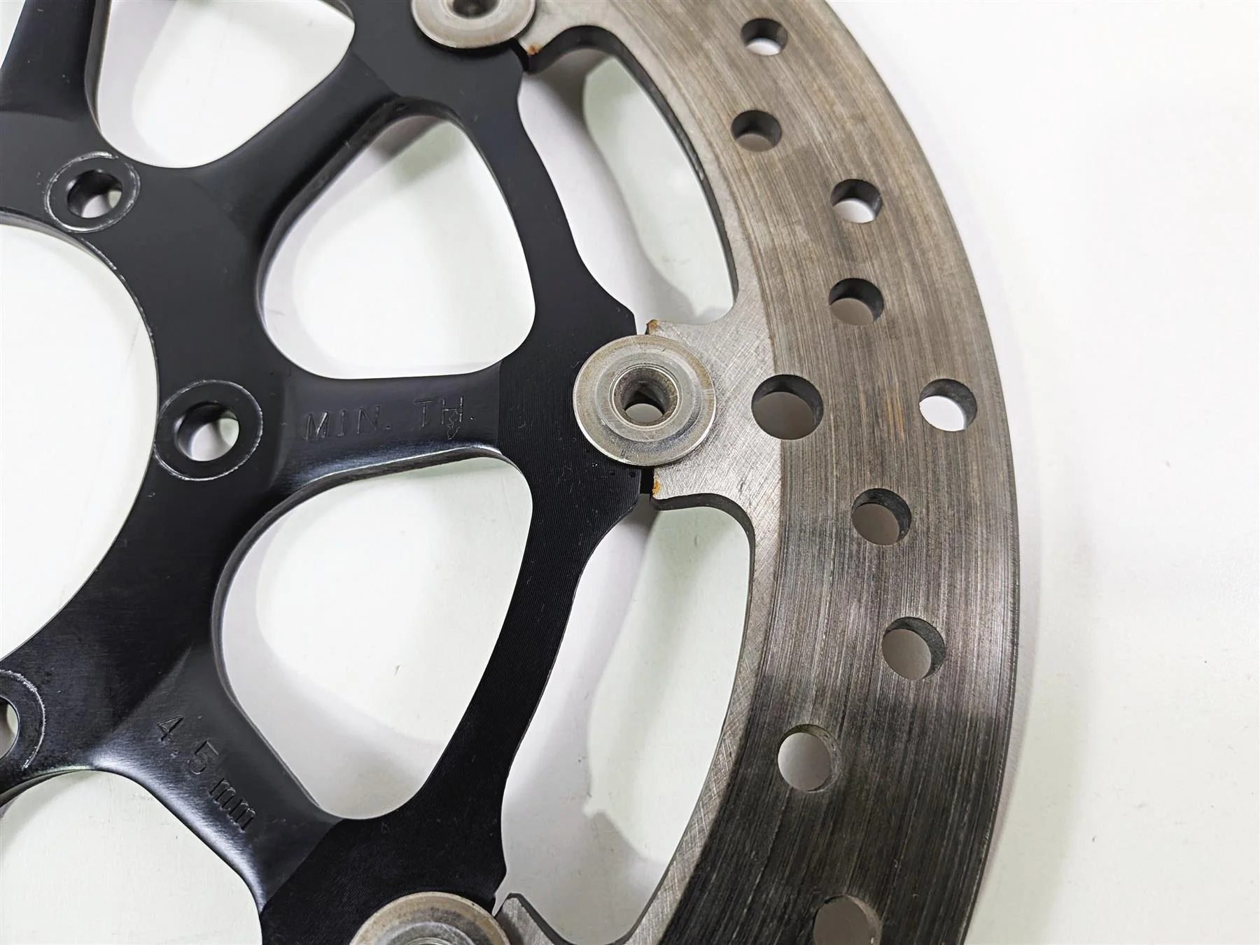 2022 BMW S1000RR K67 Front Brake Rotor Disc Forged / CArbon 320mm 4.9mm 34111691856 - Image 14