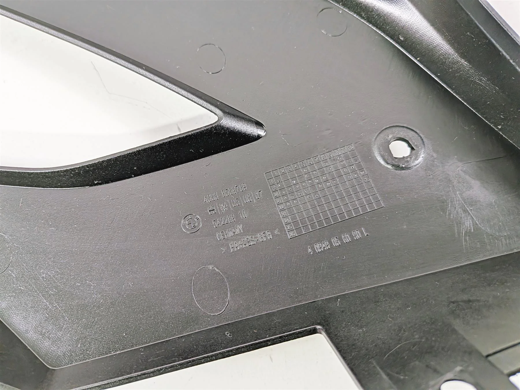 2022 BMW S1000RR K67 Left Lower Side Belly Fairing Cover Set Read 46638569789 - Image 7