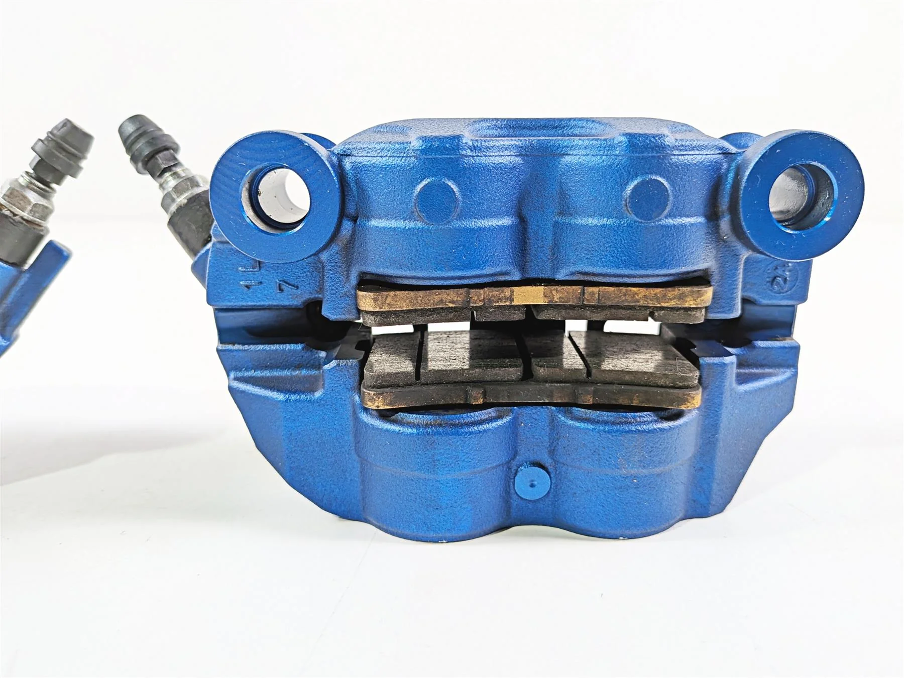 2022 BMW S1000RR K67 M-Series Blue Front Brake Calipers 34117106087 34117106088 - Image 10
