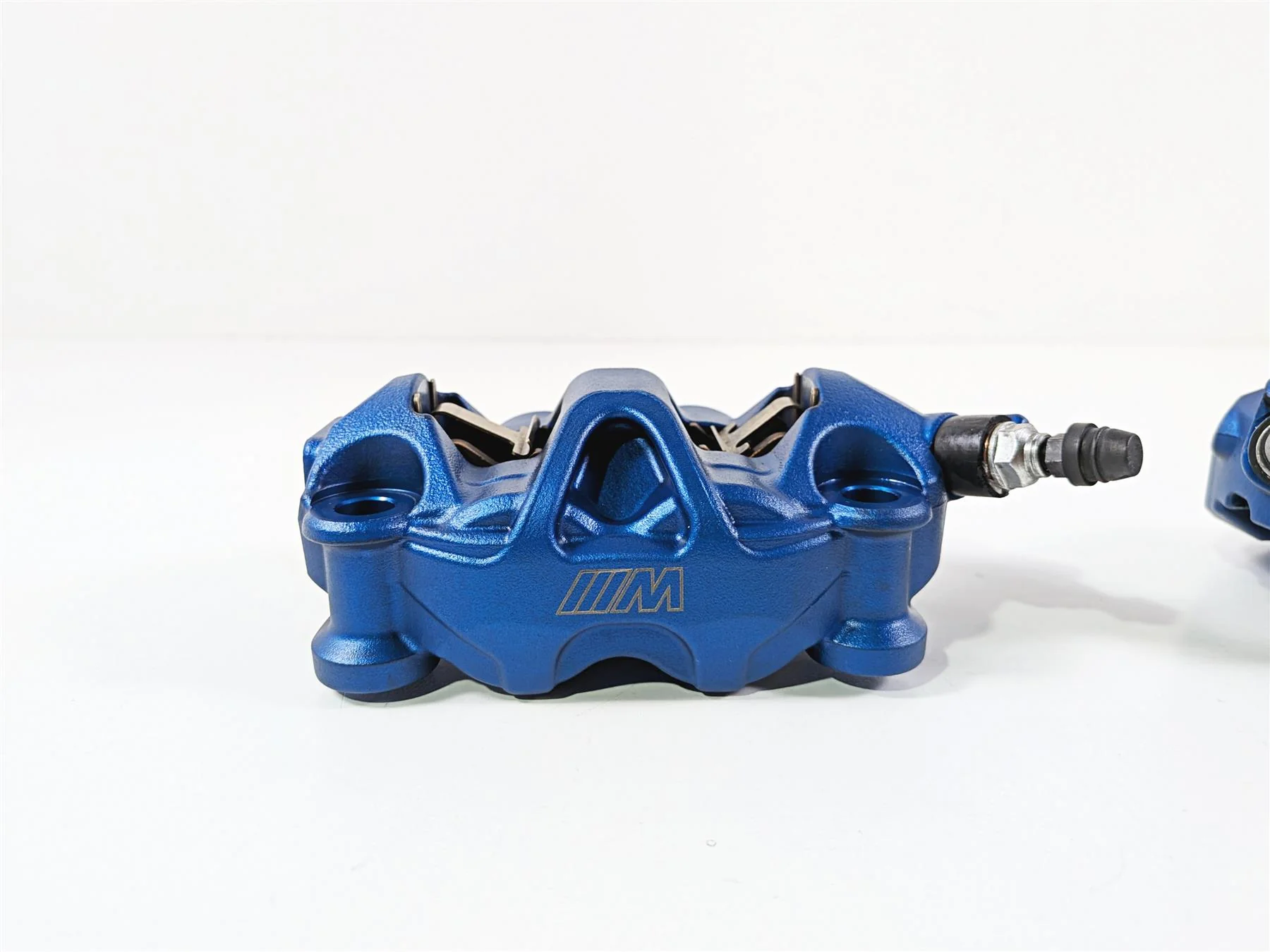 2022 BMW S1000RR K67 M-Series Blue Front Brake Calipers 34117106087 34117106088 - Image 3