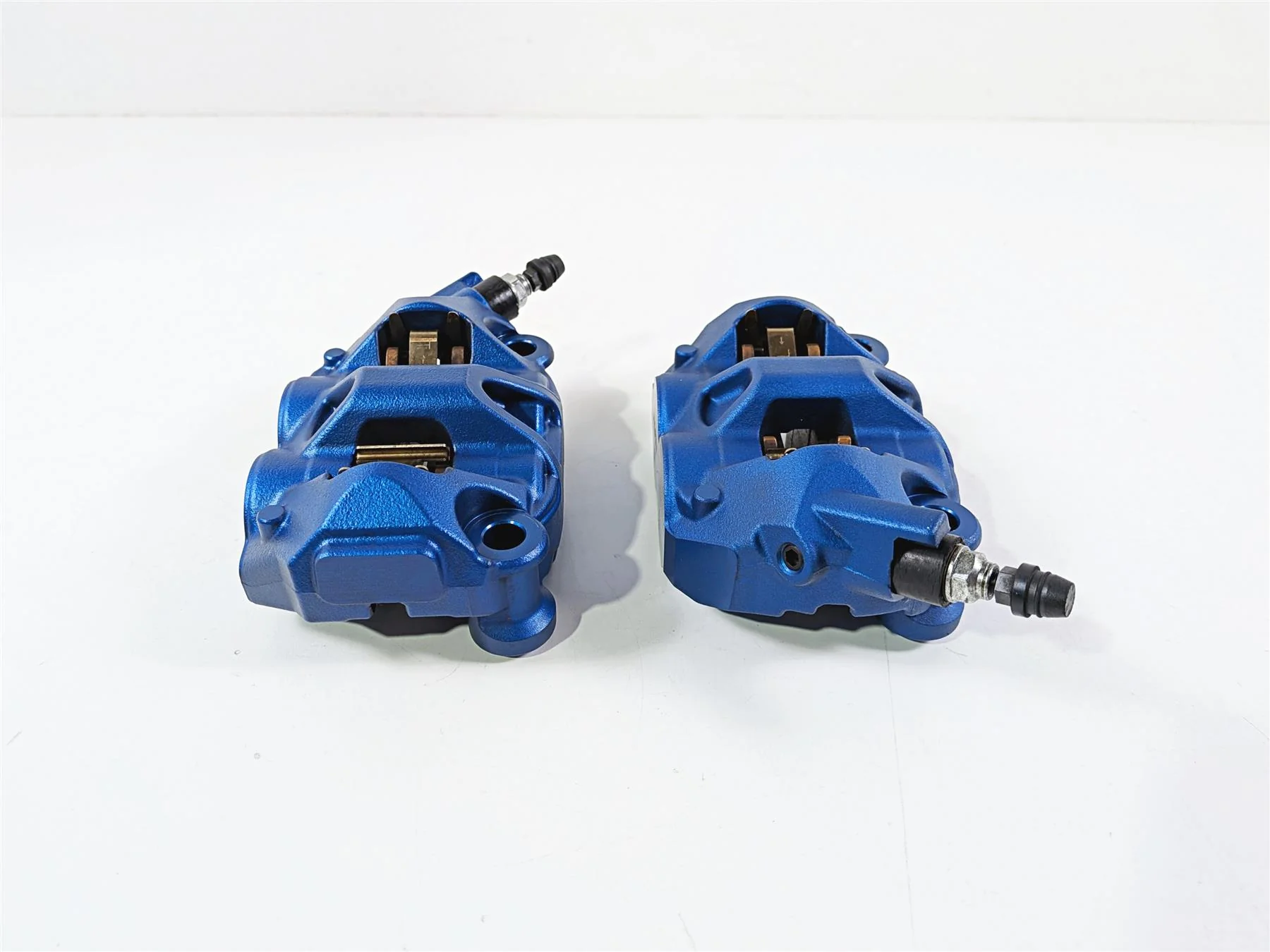 2022 BMW S1000RR K67 M-Series Blue Front Brake Calipers 34117106087 34117106088 - Image 5