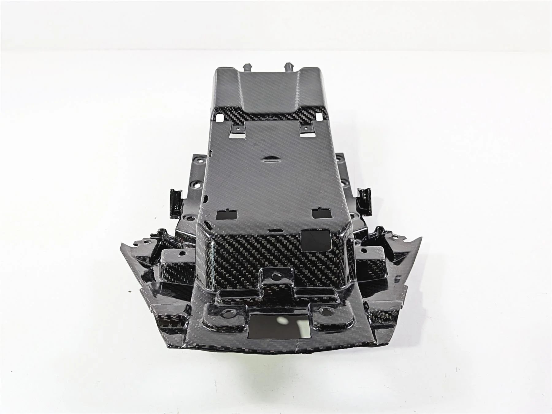 2022 BMW S1000RR K67 Rear Carbon Under Tail Subframe Cover Fairing -Read - Image 7