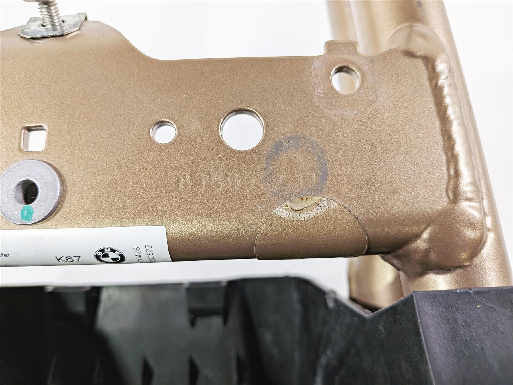 2022 BMW S1000RR K67 Subframe Sub Frame Copper - Read 46518359991 - Image 8