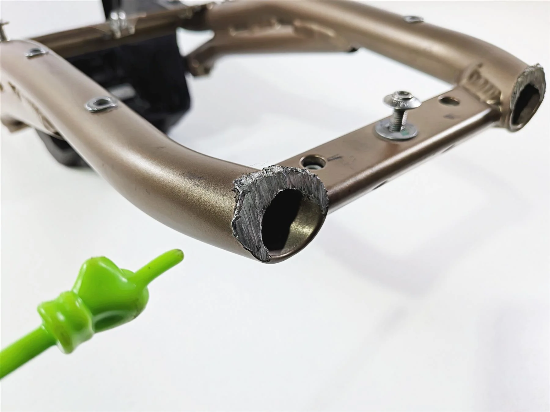 2022 BMW S1000RR K67 Subframe Sub Frame Copper - Read 46518359991 - Image 9
