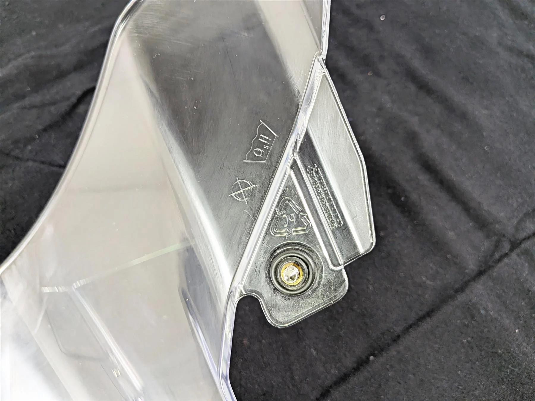 2022 BMW S1000RR K67 Windshield Wind Shield Screen Clear 46631686588 - Image 8