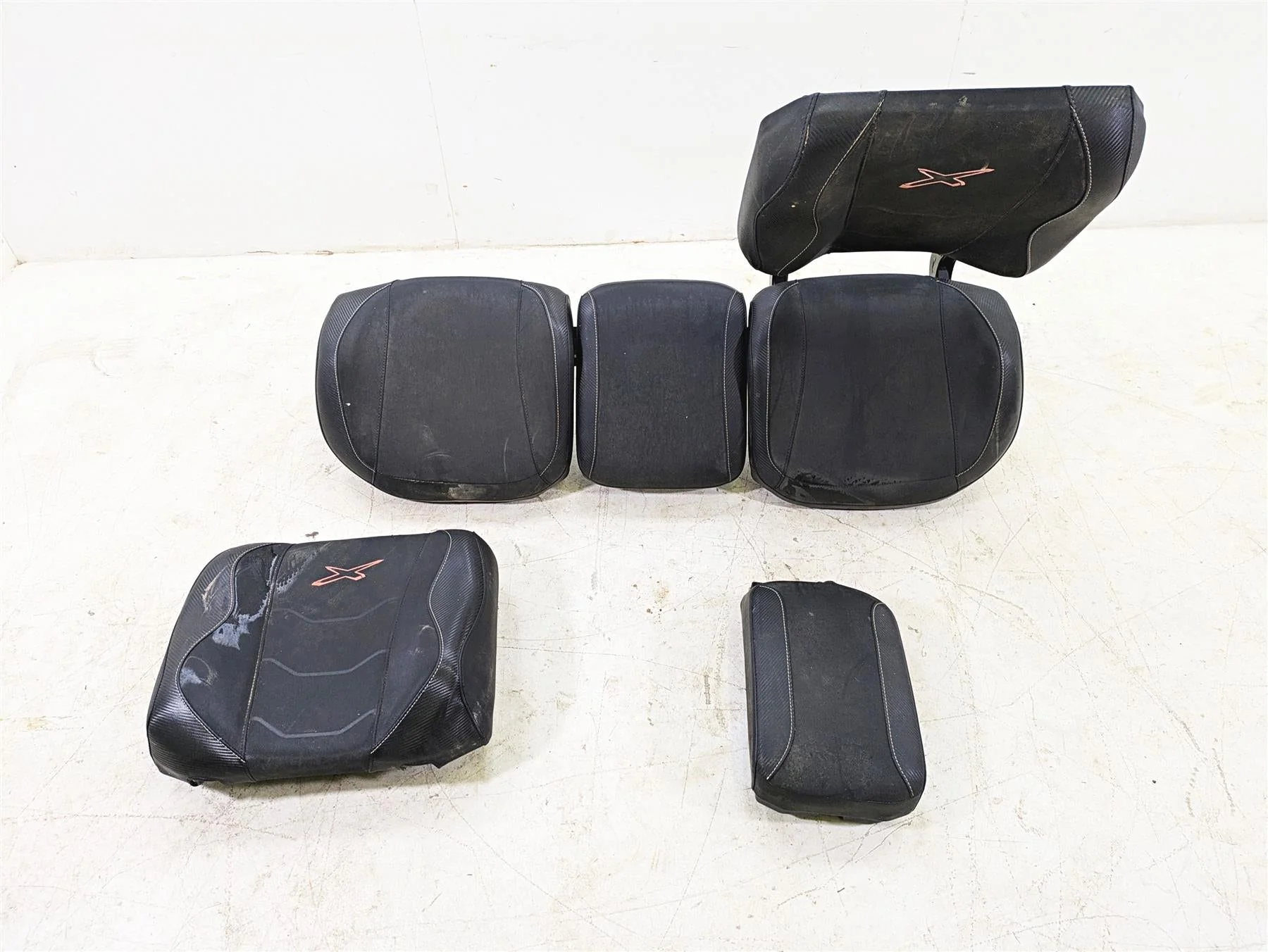 2022 Can-Am Defender XMR HD10 Driver Passenger Center Seat Cushion Set 708002661