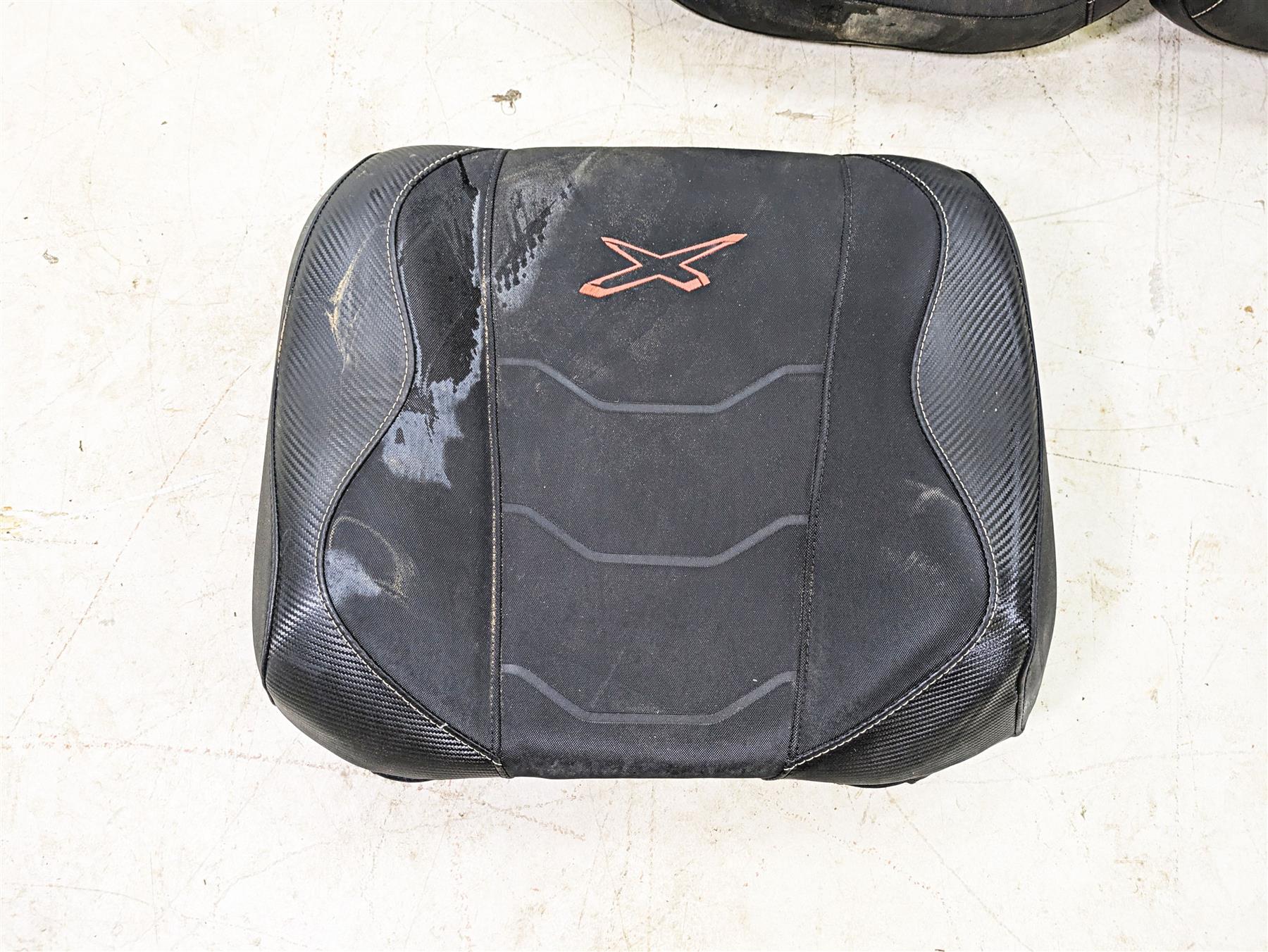 2022 Can-Am Defender XMR HD10 Driver Passenger Center Seat Cushion Set 708002661 - Image 2