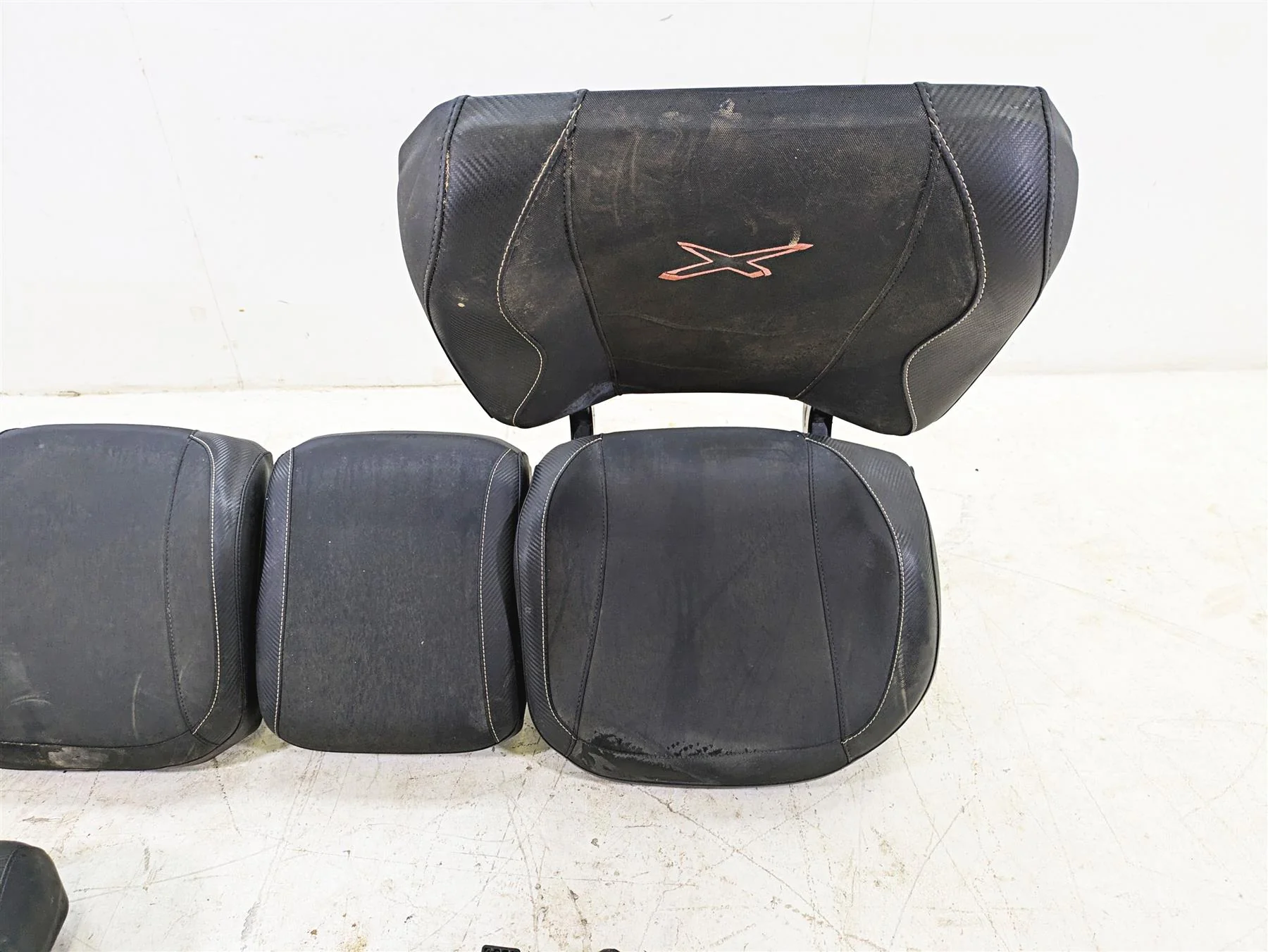 2022 Can-Am Defender XMR HD10 Driver Passenger Center Seat Cushion Set 708002661 - Image 5
