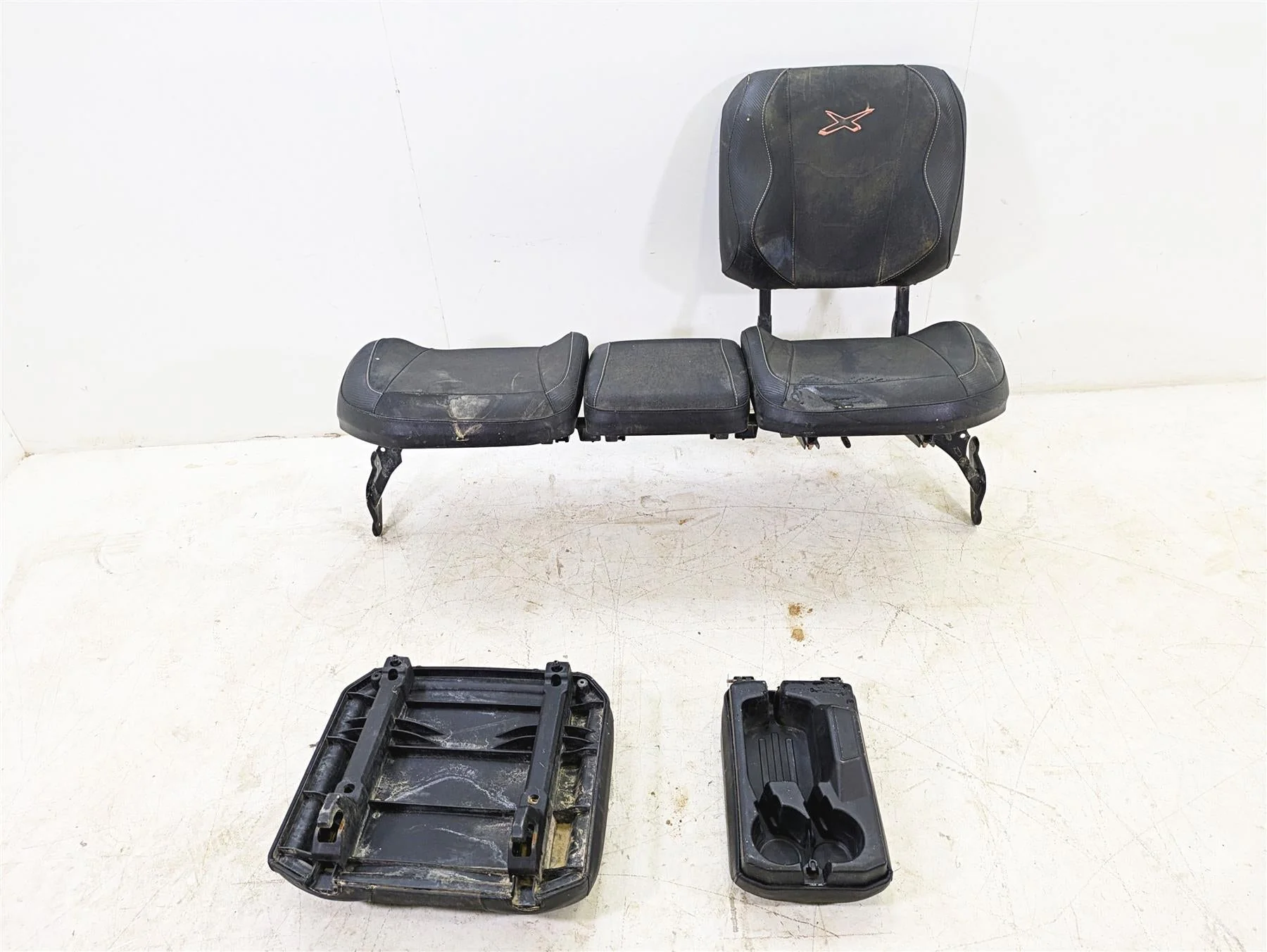 2022 Can-Am Defender XMR HD10 Driver Passenger Center Seat Cushion Set 708002661 - Image 6
