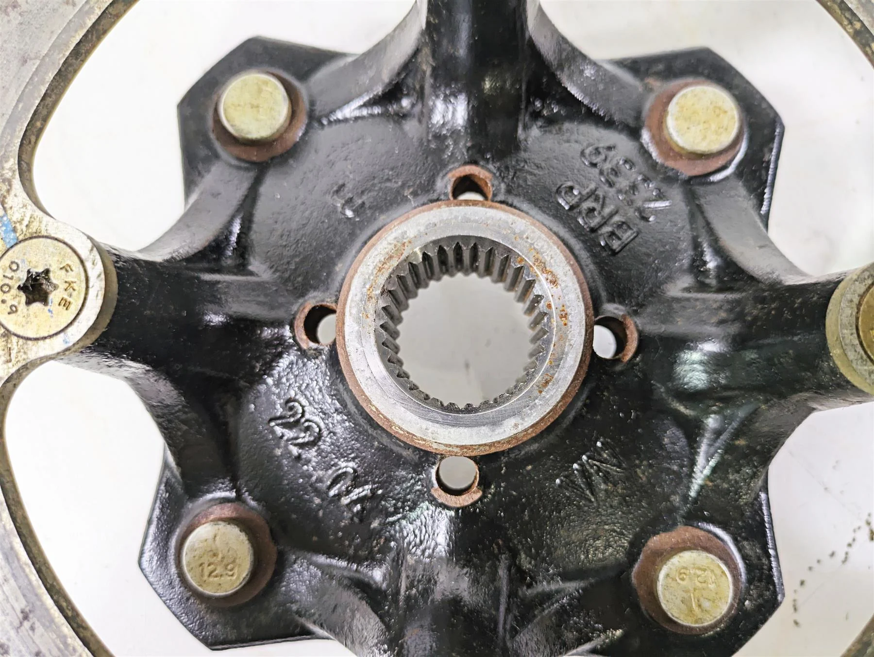 2022 Can-Am Defender XMR HD10 Front Brake Rotor Wheel Hub Set - Read 705601511 - Image 11