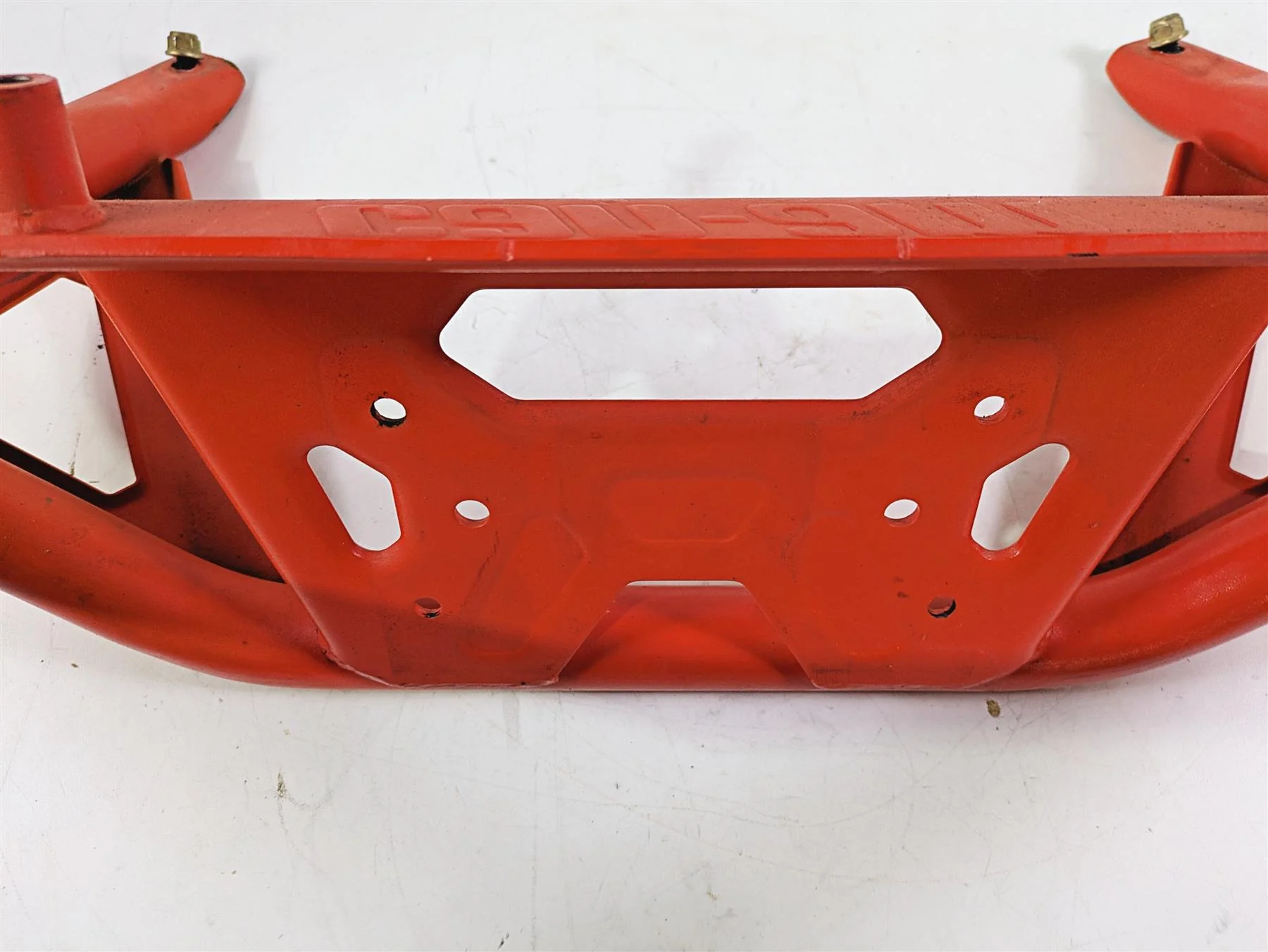 2022 Can-Am Defender XMR HD10 Front Red Bumper Guard 705210151 - Image 10