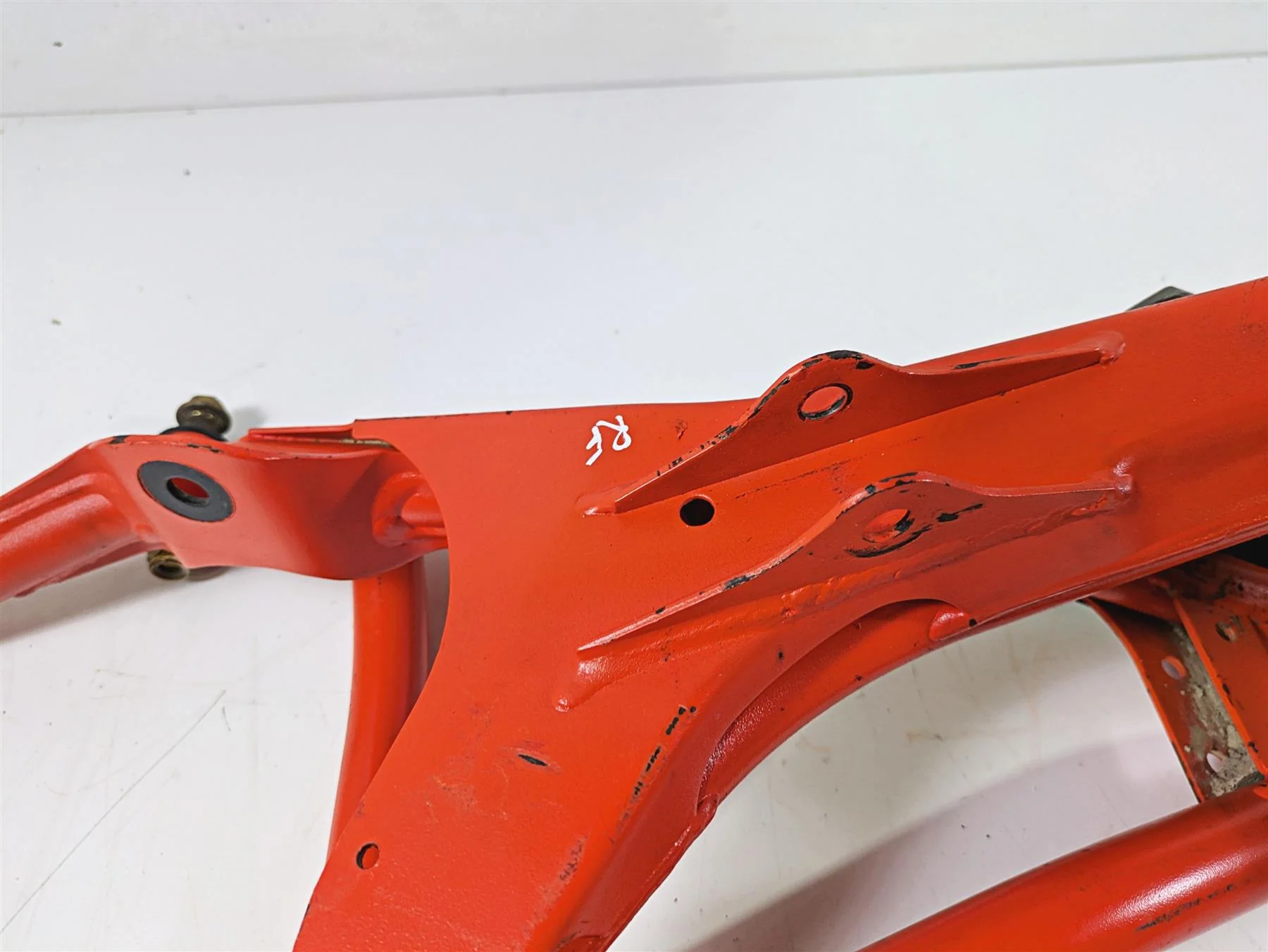 2022 Can-Am Defender XMR HD10 Front Right Control Arm Knee Magma Red 706204748 - Image 7