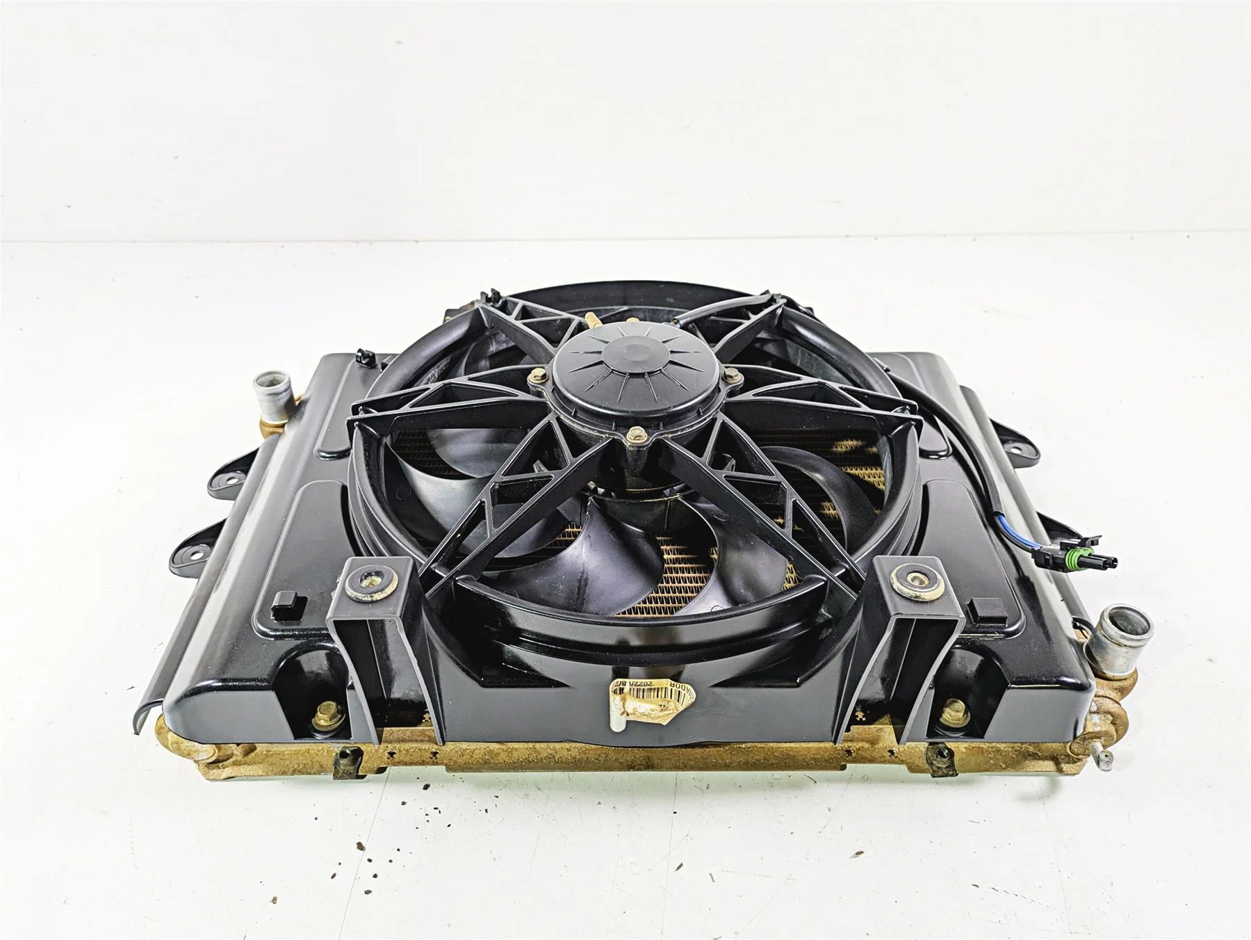 2022 Can-Am Defender XMR HD10 Radiator Cooler & Fan Set 709200951 709200534