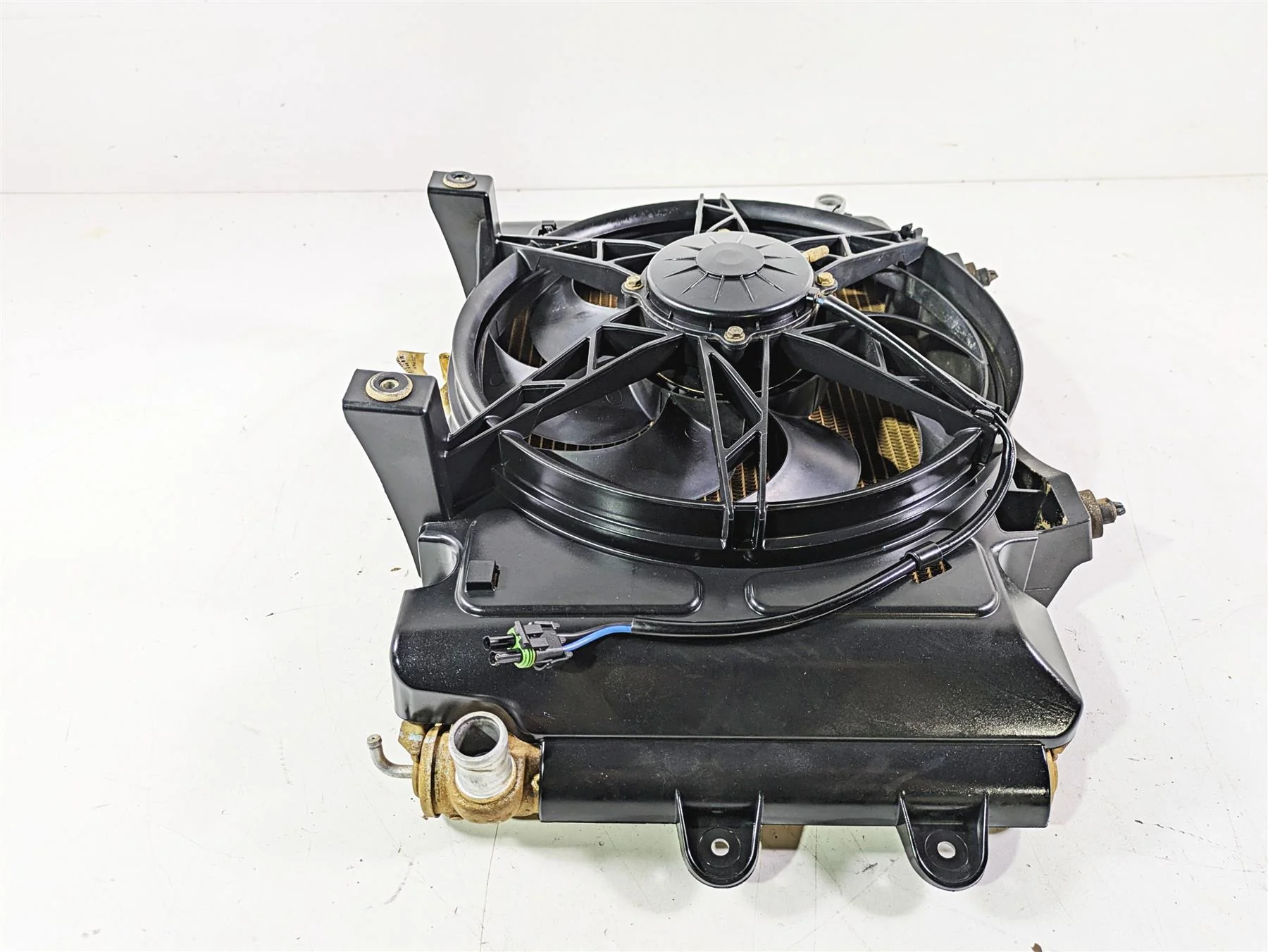 2022 Can-Am Defender XMR HD10 Radiator Cooler & Fan Set 709200951 709200534 - Image 2