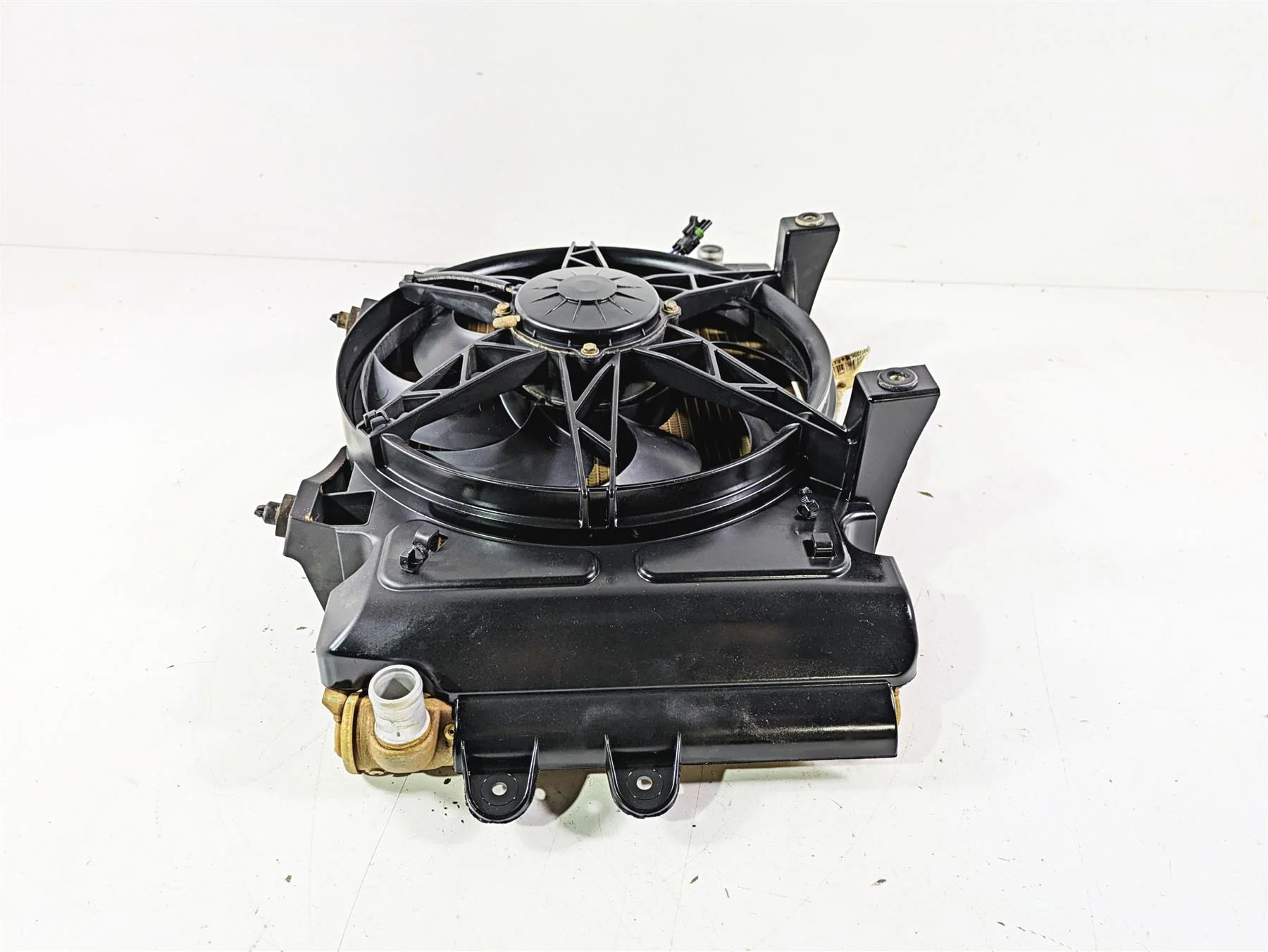 2022 Can-Am Defender XMR HD10 Radiator Cooler & Fan Set 709200951 709200534 - Image 4
