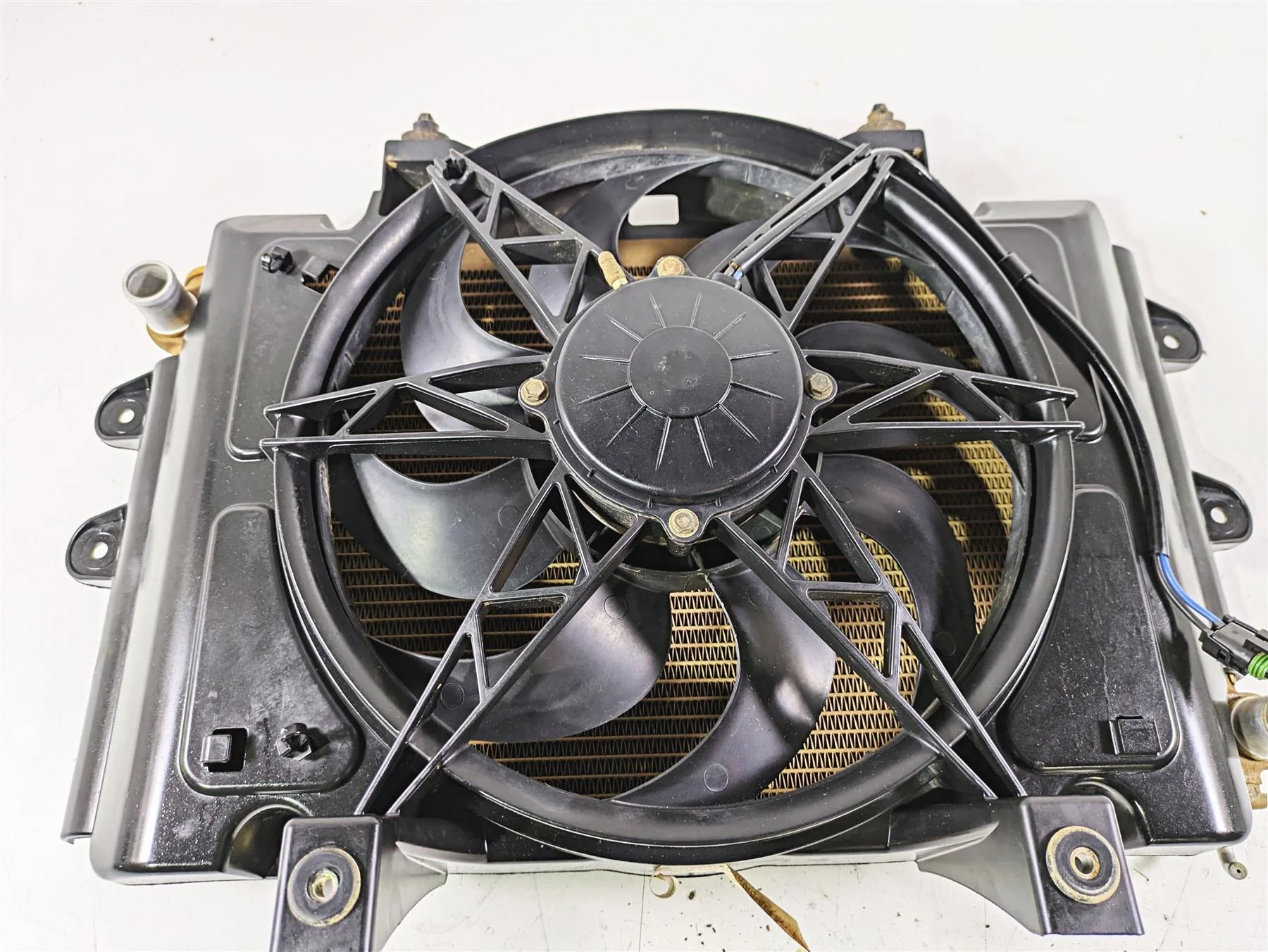 2022 Can-Am Defender XMR HD10 Radiator Cooler & Fan Set 709200951 709200534 - Image 7