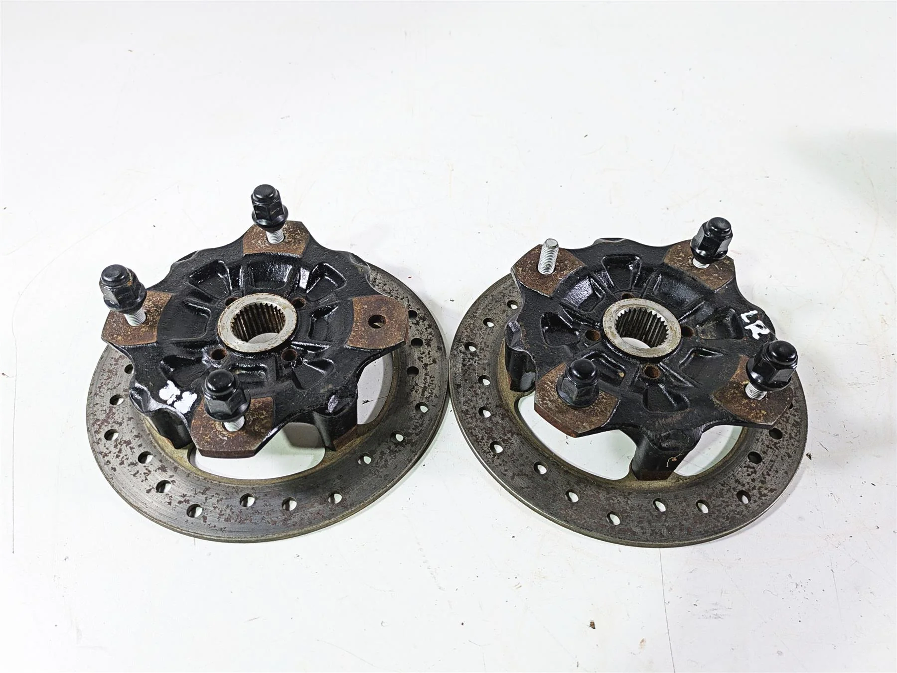 2022 Can-Am Defender XMR HD10 Rear Brake Rotor Wheel Hub Set - Read 705601511 - Image 3