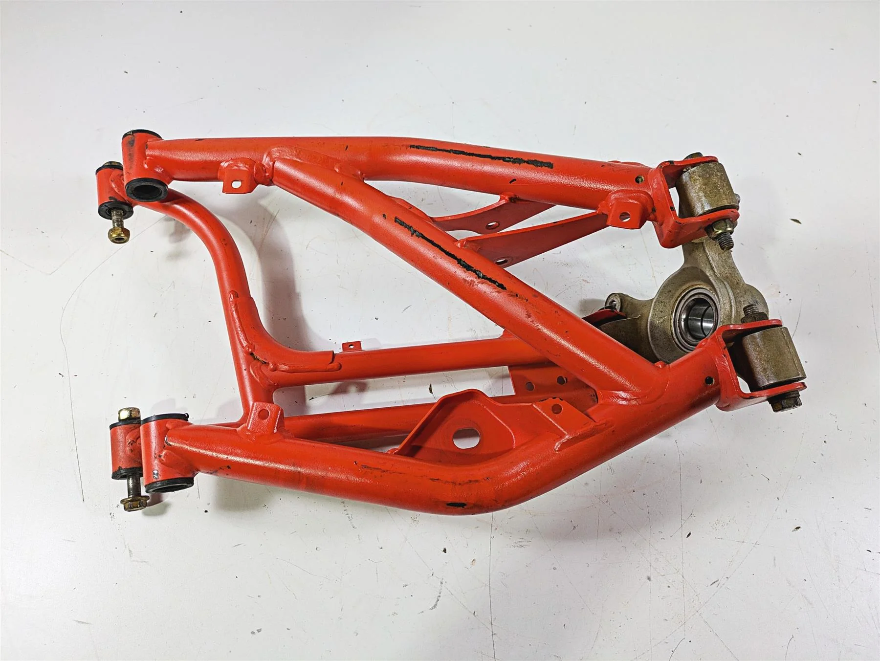 2022 Can-Am Defender XMR HD10 Rear Right Control Arm Knee Magma Red 706004550 - Image 10