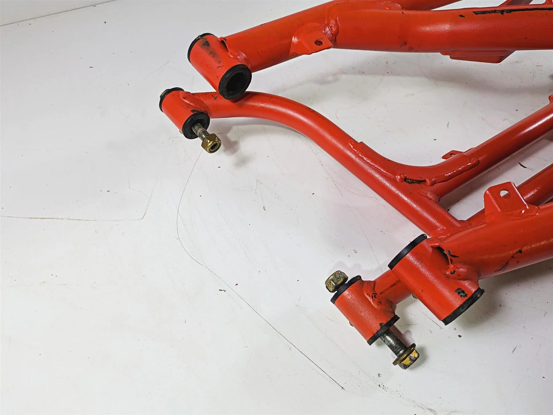 2022 Can-Am Defender XMR HD10 Rear Right Control Arm Knee Magma Red 706004550 - Image 12