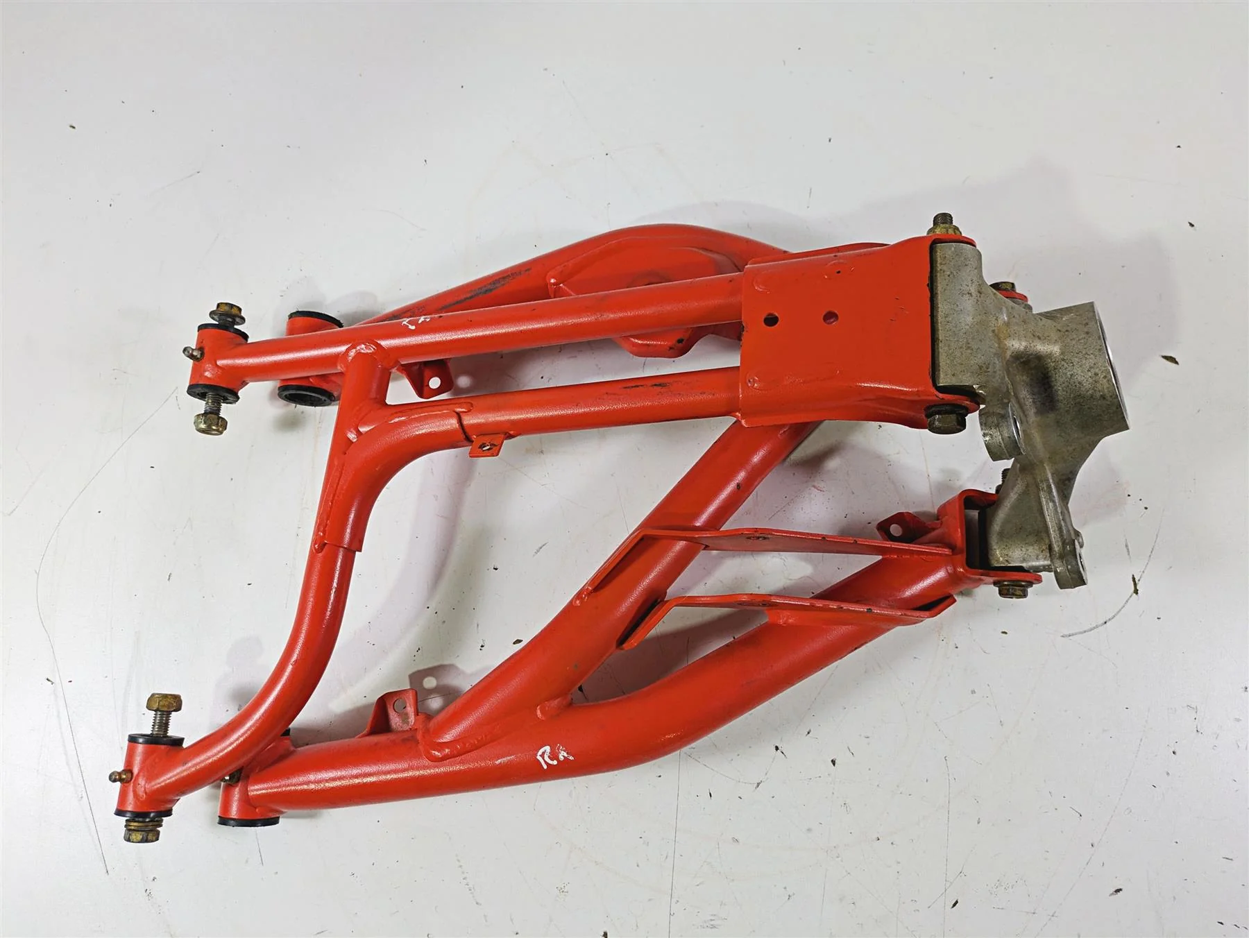 2022 Can-Am Defender XMR HD10 Rear Right Control Arm Knee Magma Red 706004550 - Image 5