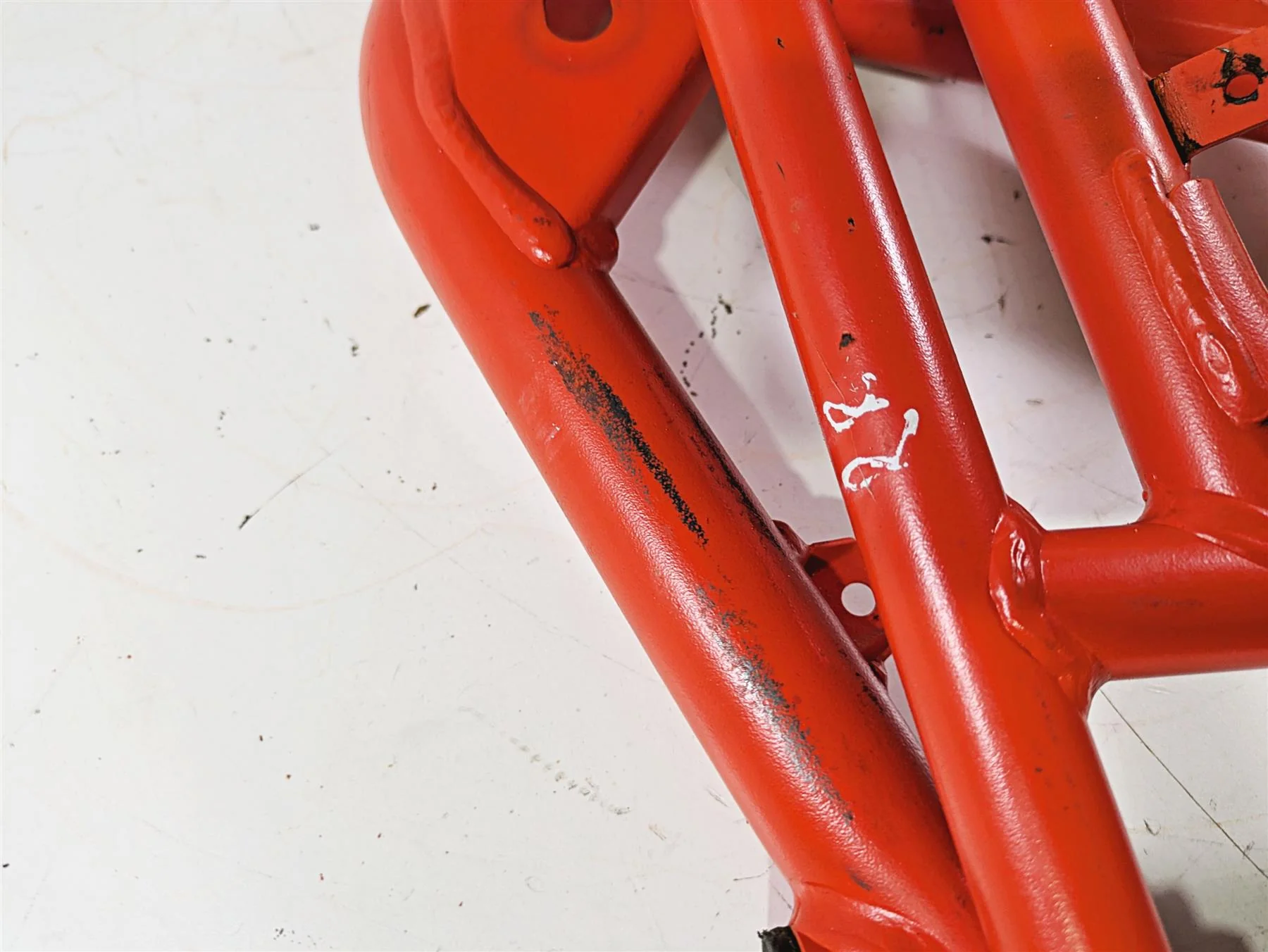 2022 Can-Am Defender XMR HD10 Rear Right Control Arm Knee Magma Red 706004550 - Image 9