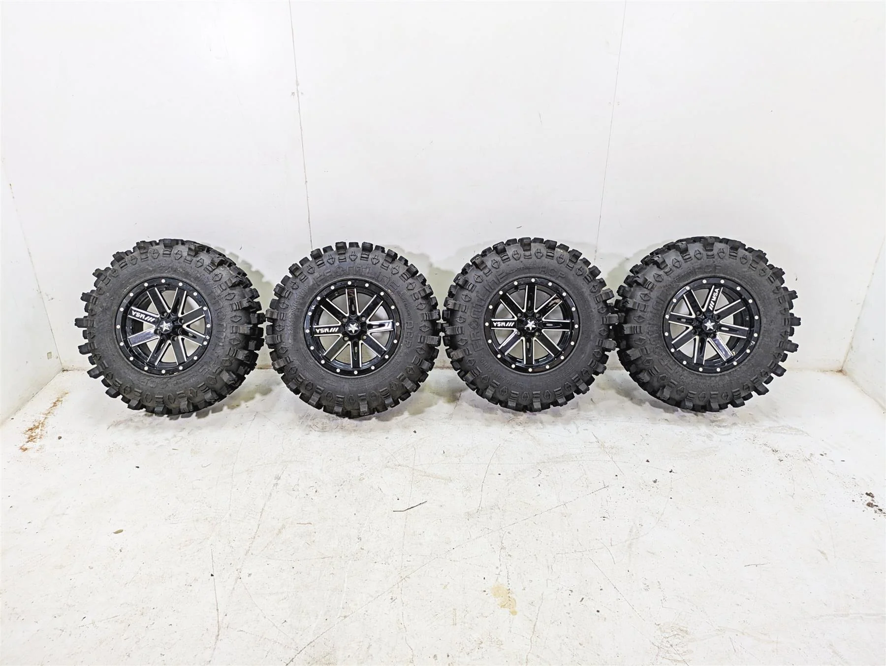 2022 CFMoto Zforce 950 Sport MSA Offroad 14x7 & Frontline ACP Tire Set M41-04756