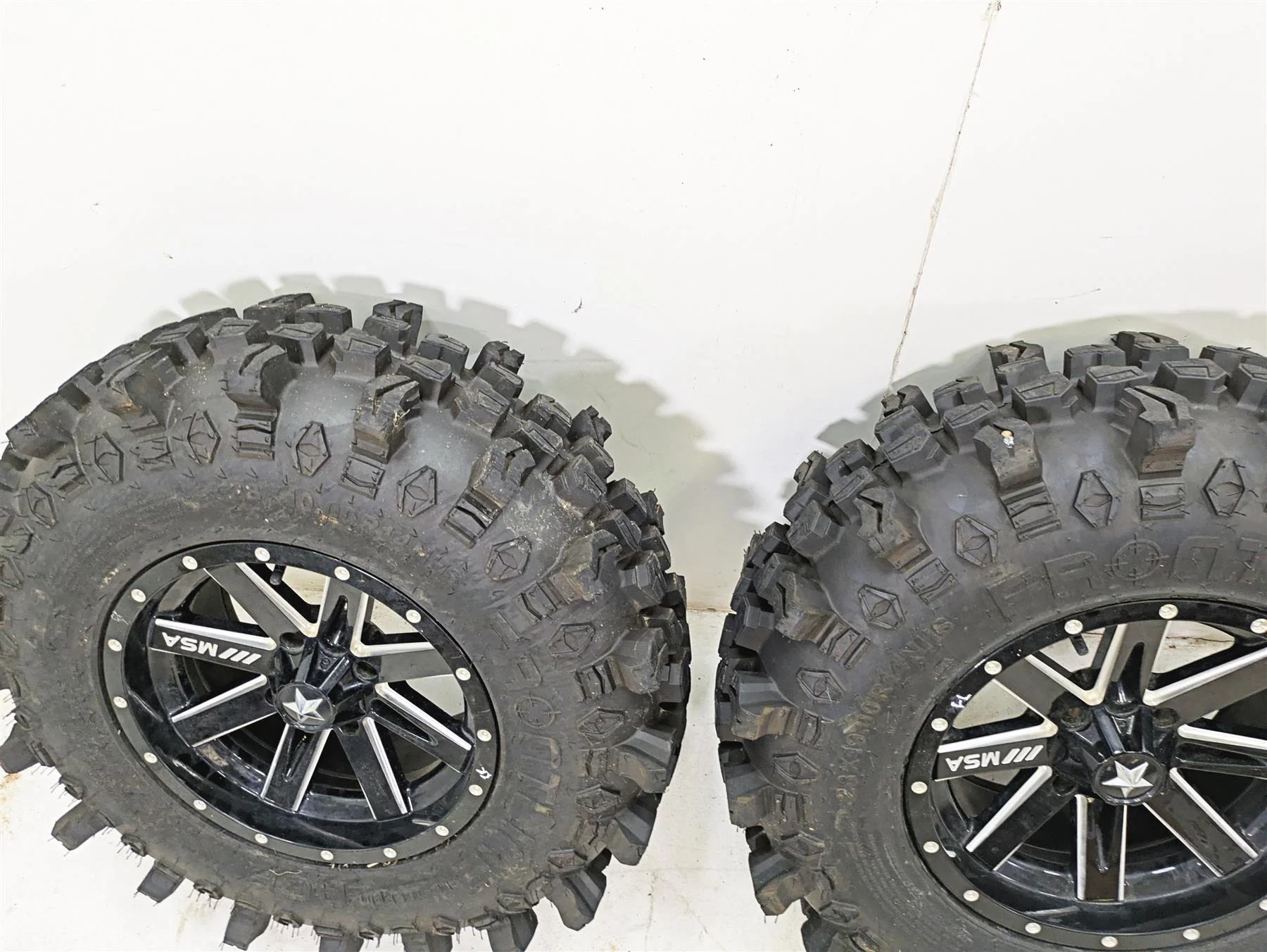 2022 CFMoto Zforce 950 Sport MSA Offroad 14x7 & Frontline ACP Tire Set M41-04756 - Image 4