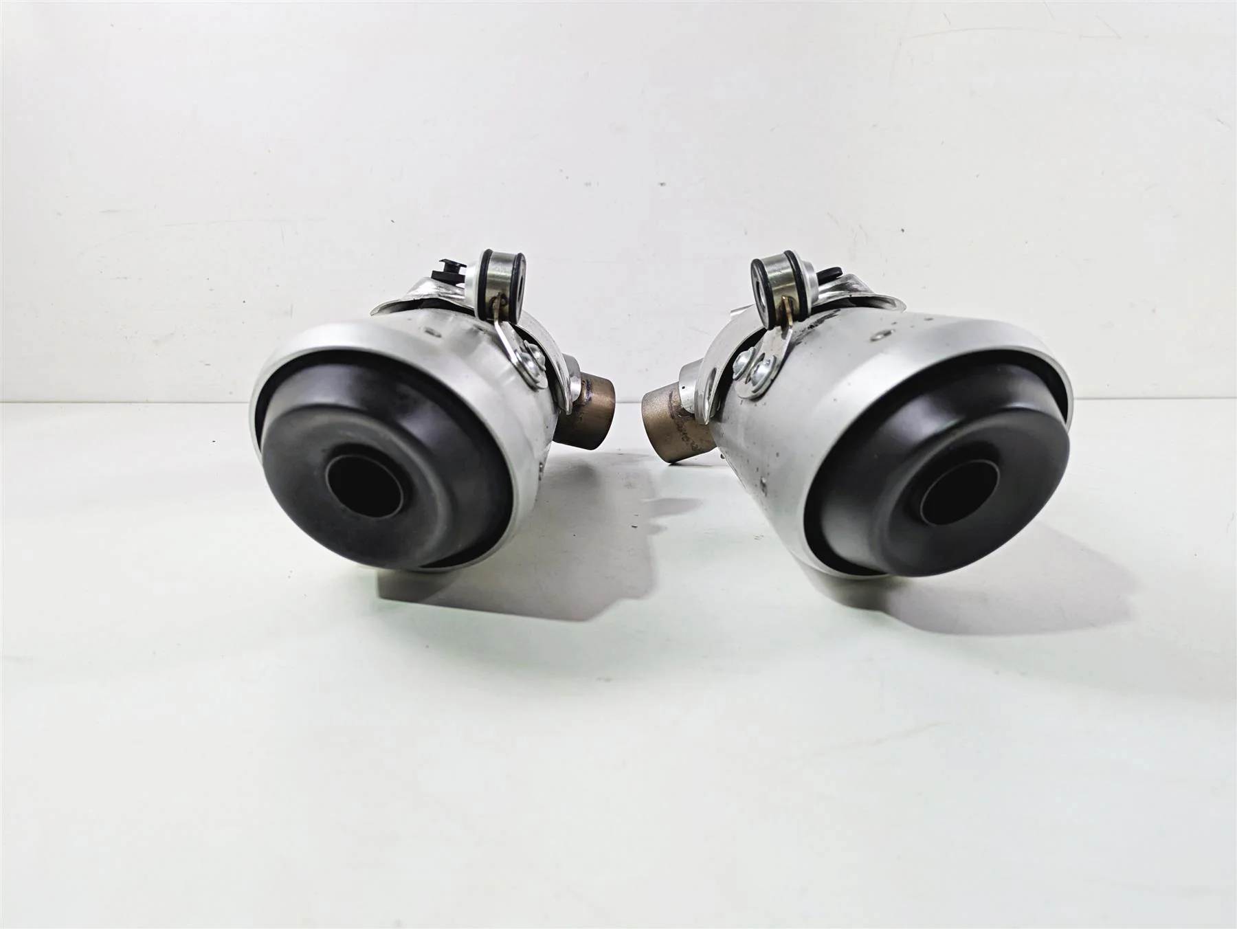 2022 Ducati Hypermotard 950 Exhaust Muffler Silencer Set 57314583A 57414583A - Image 3