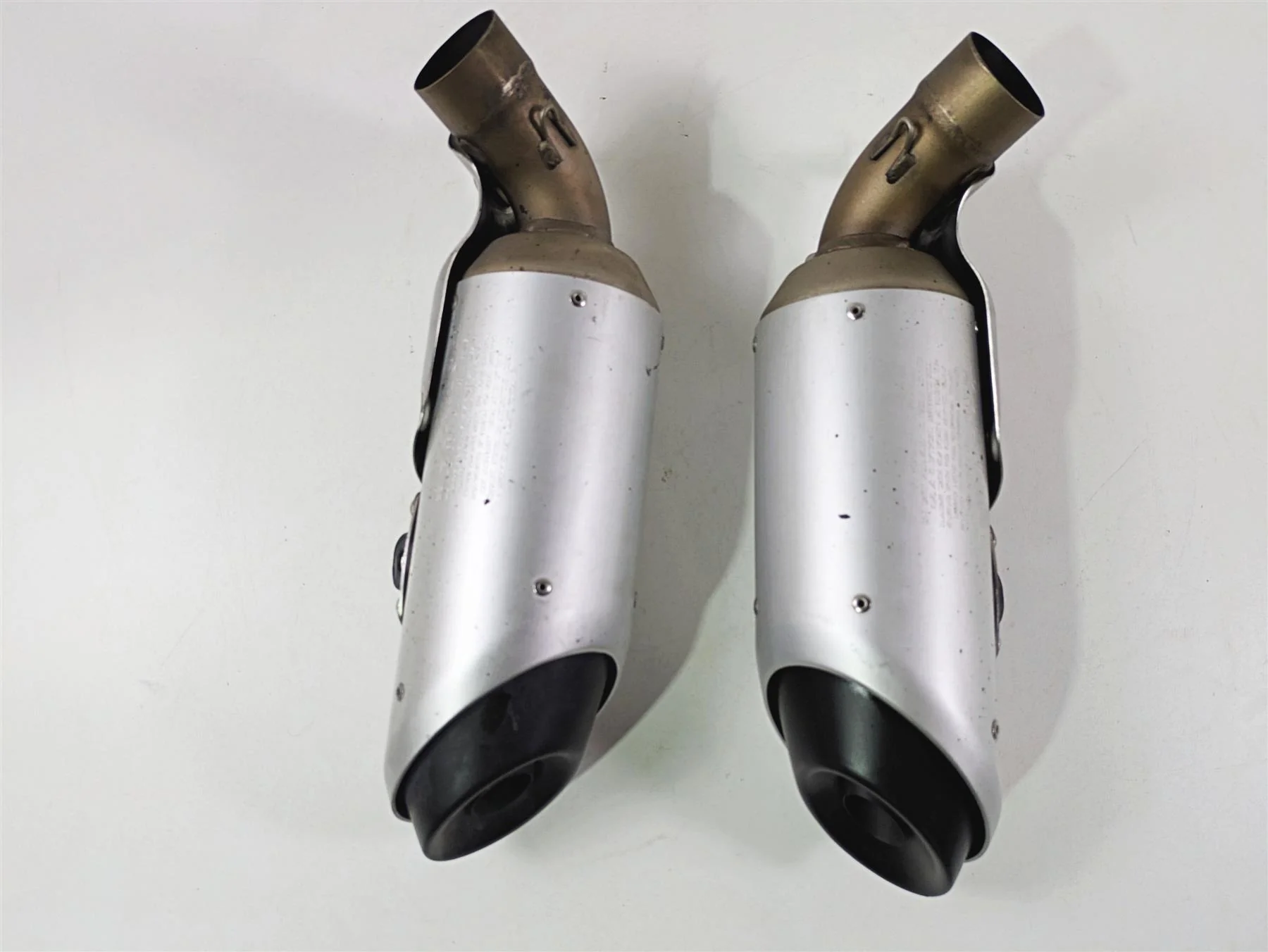 2022 Ducati Hypermotard 950 Exhaust Muffler Silencer Set 57314583A 57414583A - Image 6