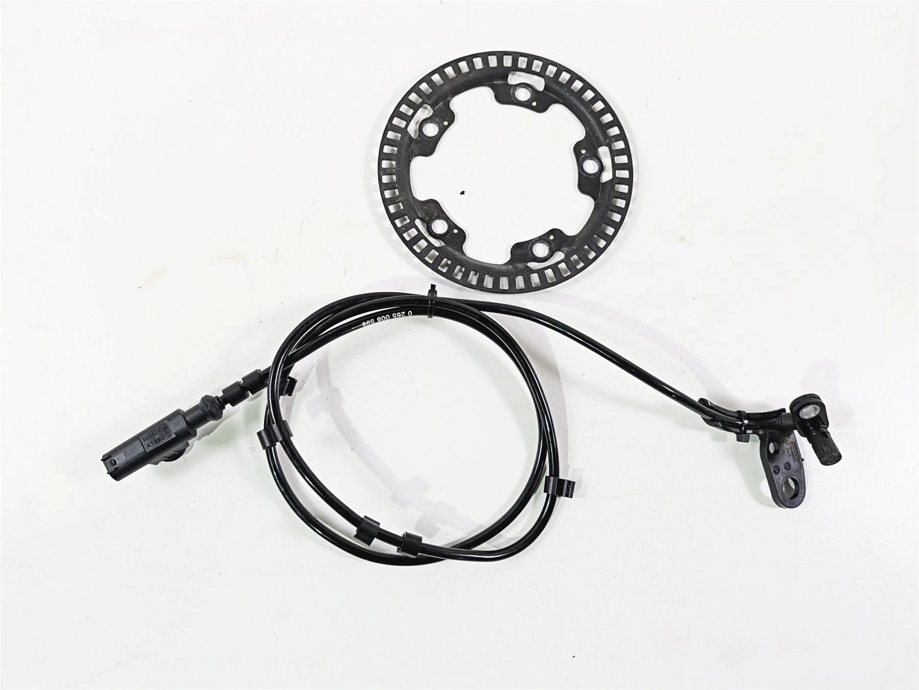 2022 Ducati Hypermotard 950 Front Abs Brake Wheel Speed Sensor 55212121B - Image 2