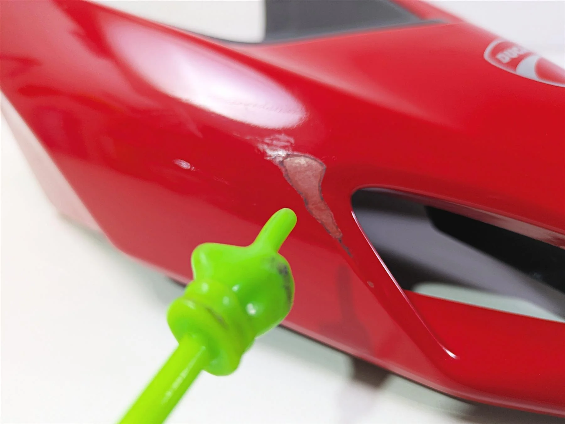 2022 Ducati Hypermotard 950 Outer Nose Front Mask Fairing Beak Cover 48029111AA - Image 7