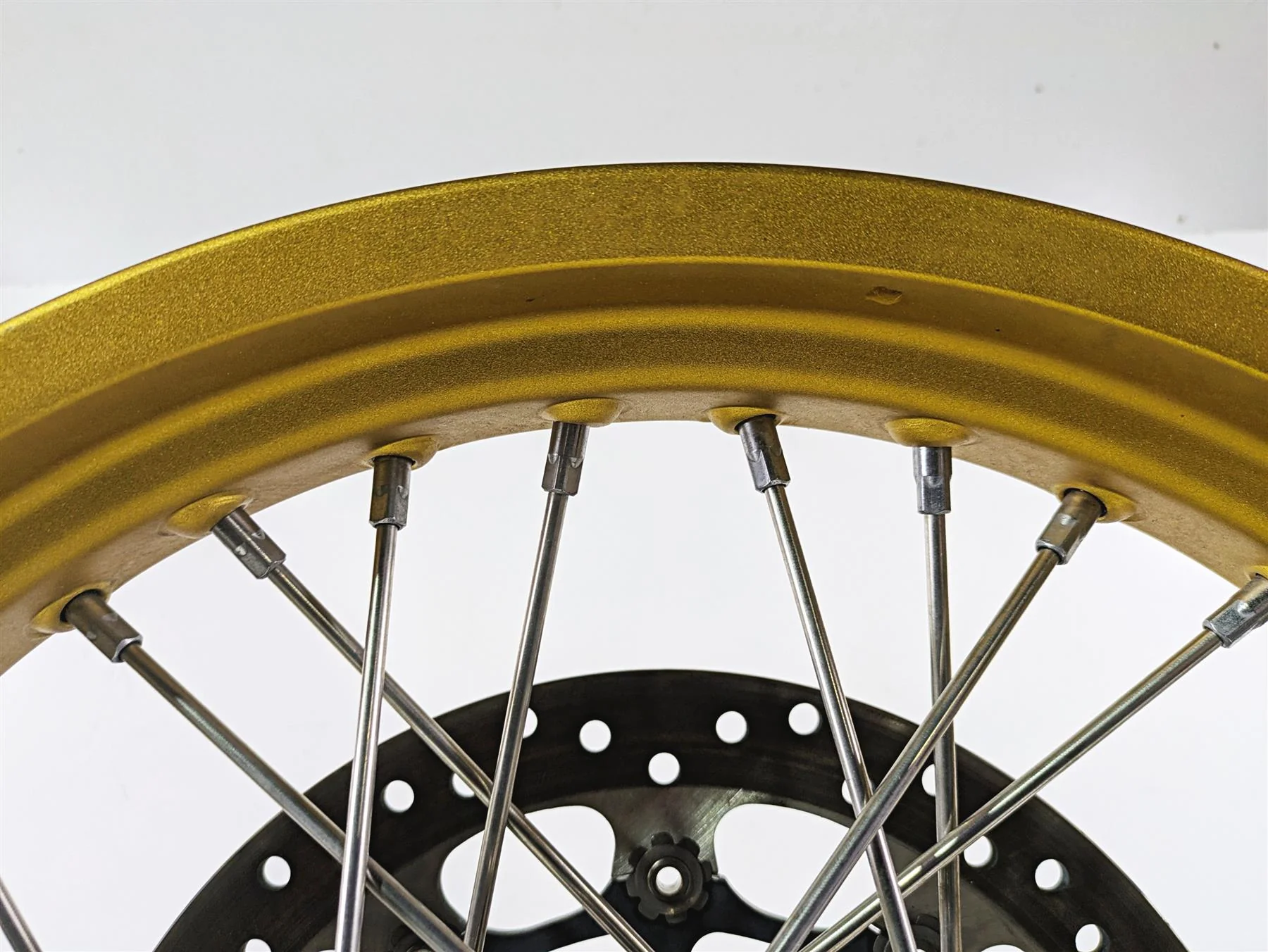 2022 Ducati Scrambler Desert Sled 19x3 Front Wheel Rim - Bent 50122601AA - Image 6