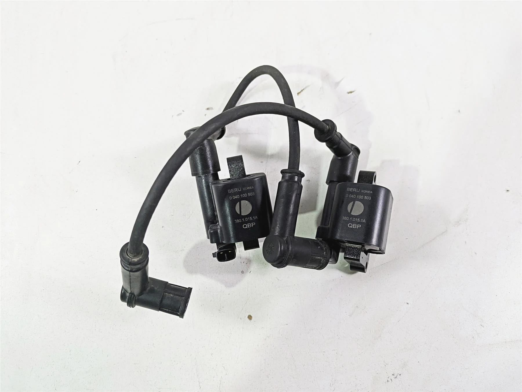 2022 Ducati Scrambler Desert Sled Beru Ignition Coil Set 38010151A - Image 7
