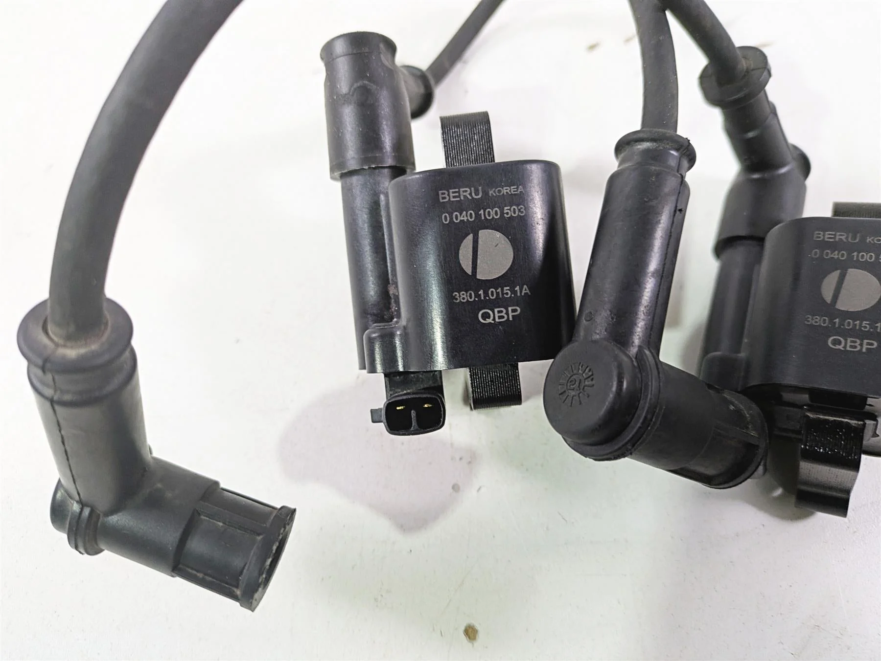 2022 Ducati Scrambler Desert Sled Beru Ignition Coil Set 38010151A - Image 9