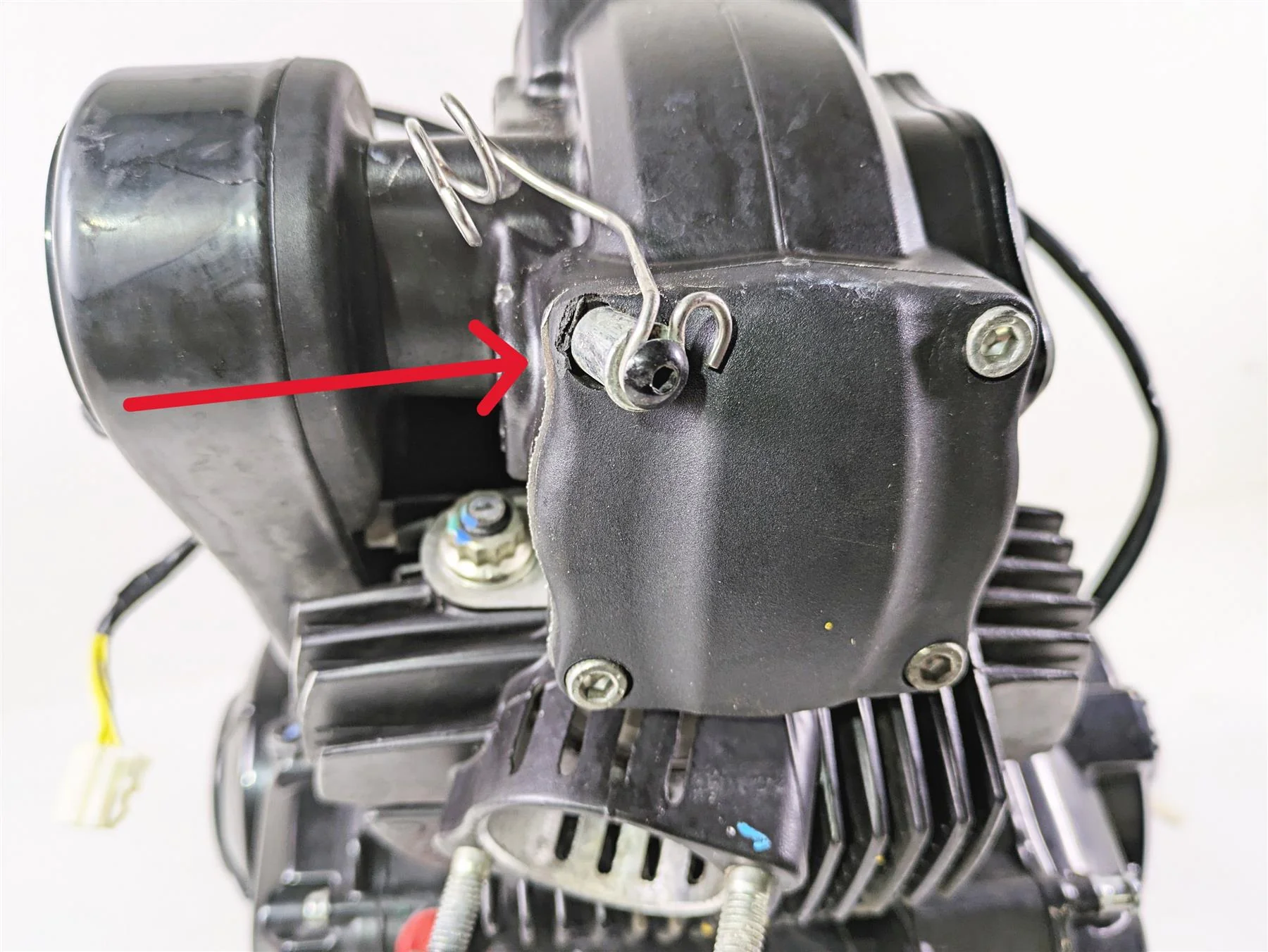 2022 Ducati Scrambler Desert Sled Complete Engine Motor + Transmission 225P0082A - Image 3