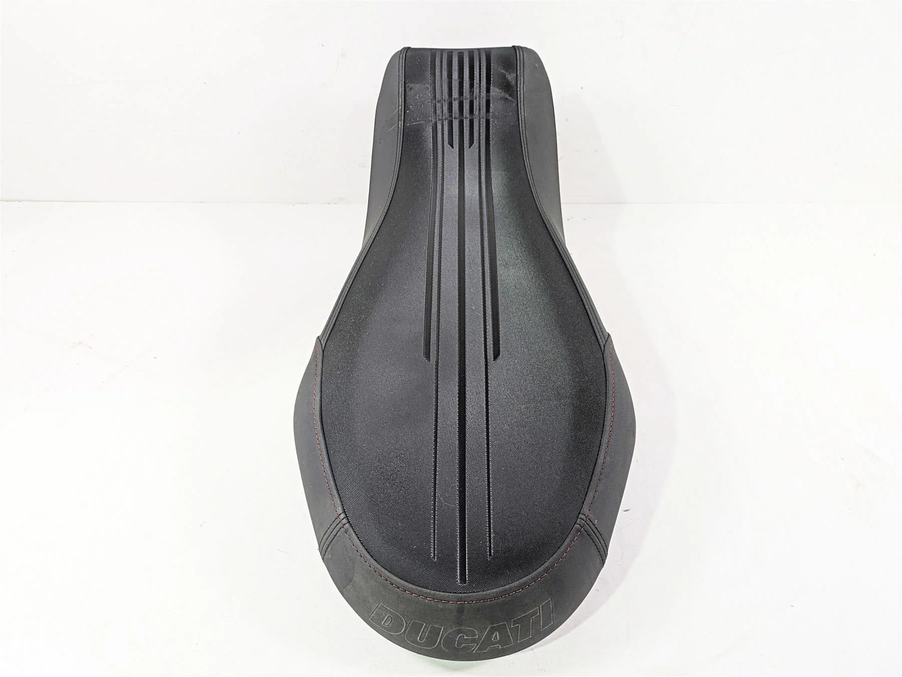 2022 Ducati Scrambler Desert Sled Dual Driver Seat Saddle - Torn 59522601A - Image 5