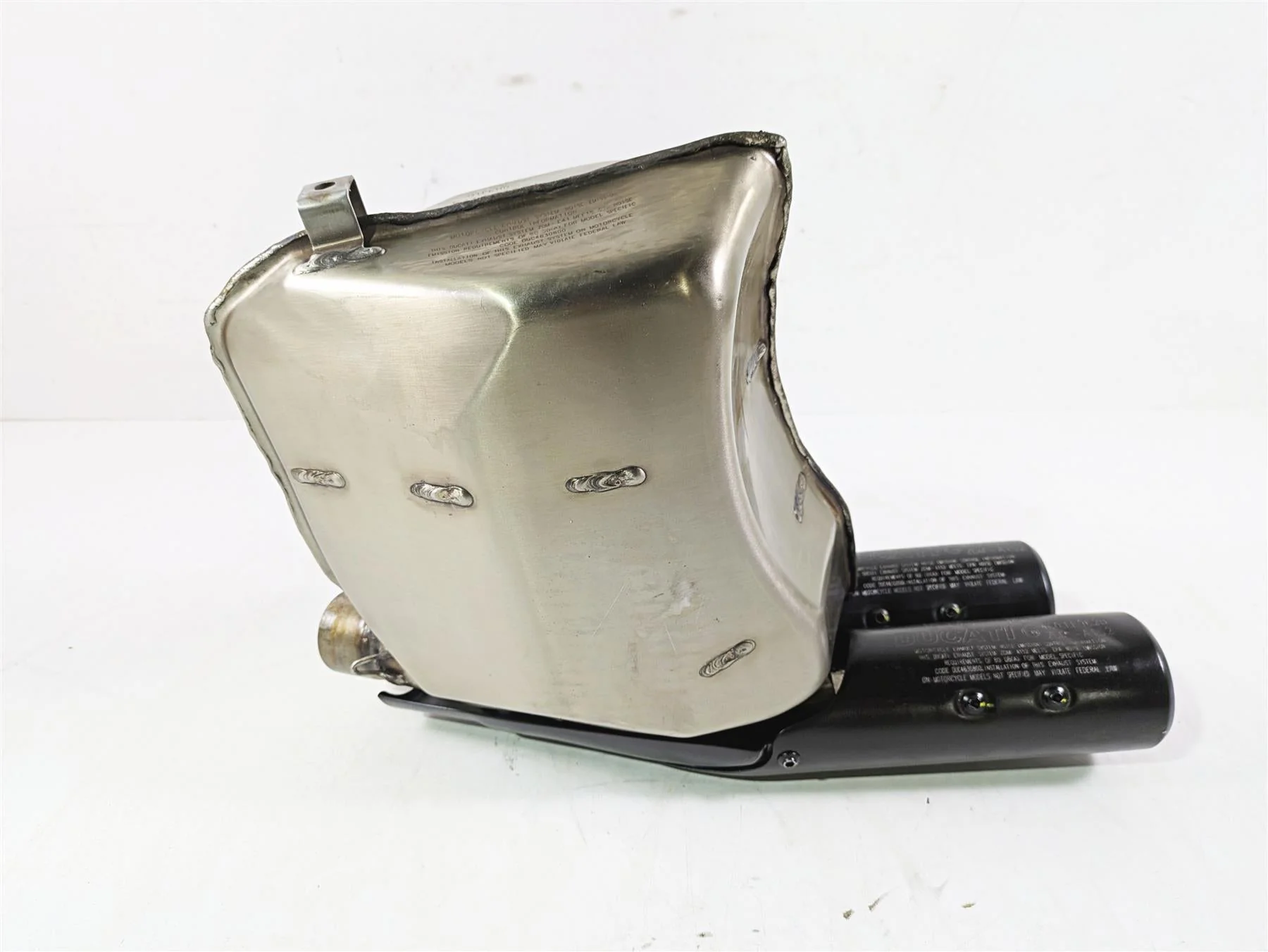 2022 Ducati Scrambler Desert Sled Exhaust Pipe Muffler Silencer 57314331A - Image 8
