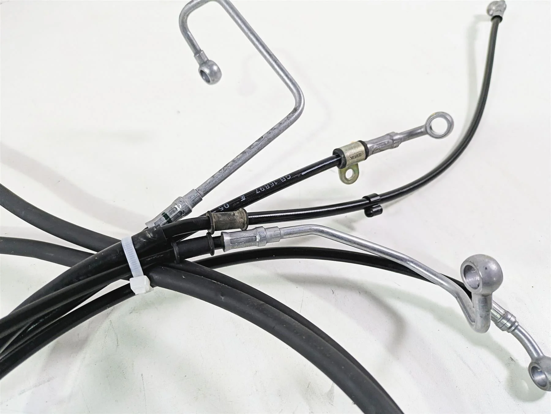 2022 Ducati Scrambler Desert Sled Front Rear Abs Brake Line Set 61811231A - Image 12