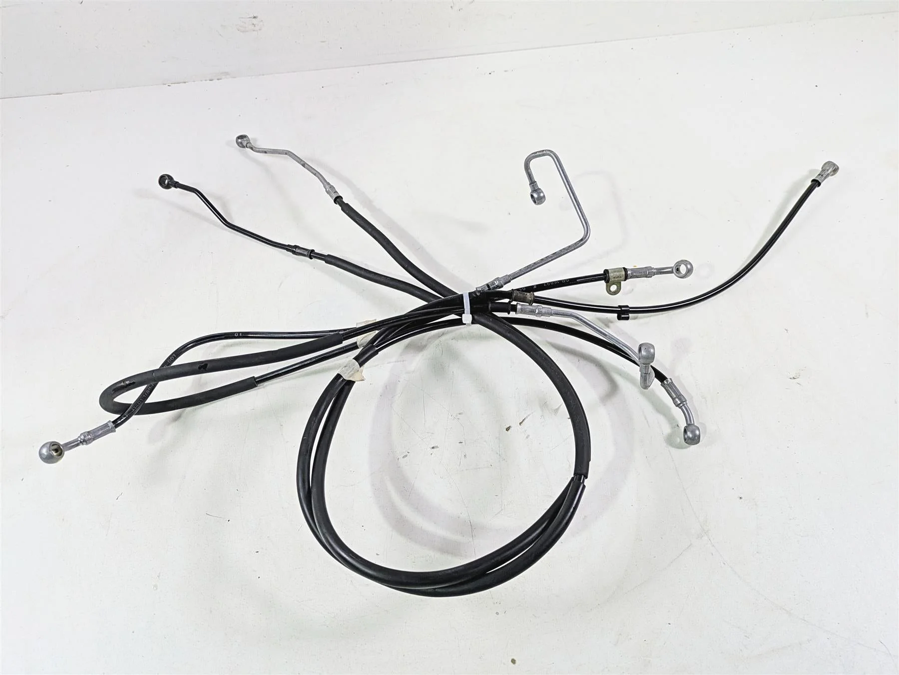 2022 Ducati Scrambler Desert Sled Front Rear Abs Brake Line Set 61811231A - Image 9