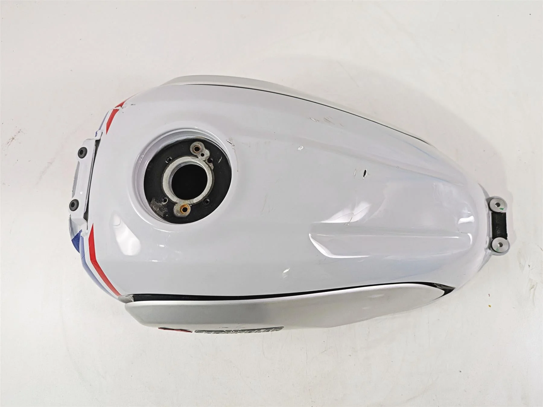 2022 Ducati Scrambler Desert Sled Fuel Gas Petrol Tank Reservoir 58612952AL - Image 5