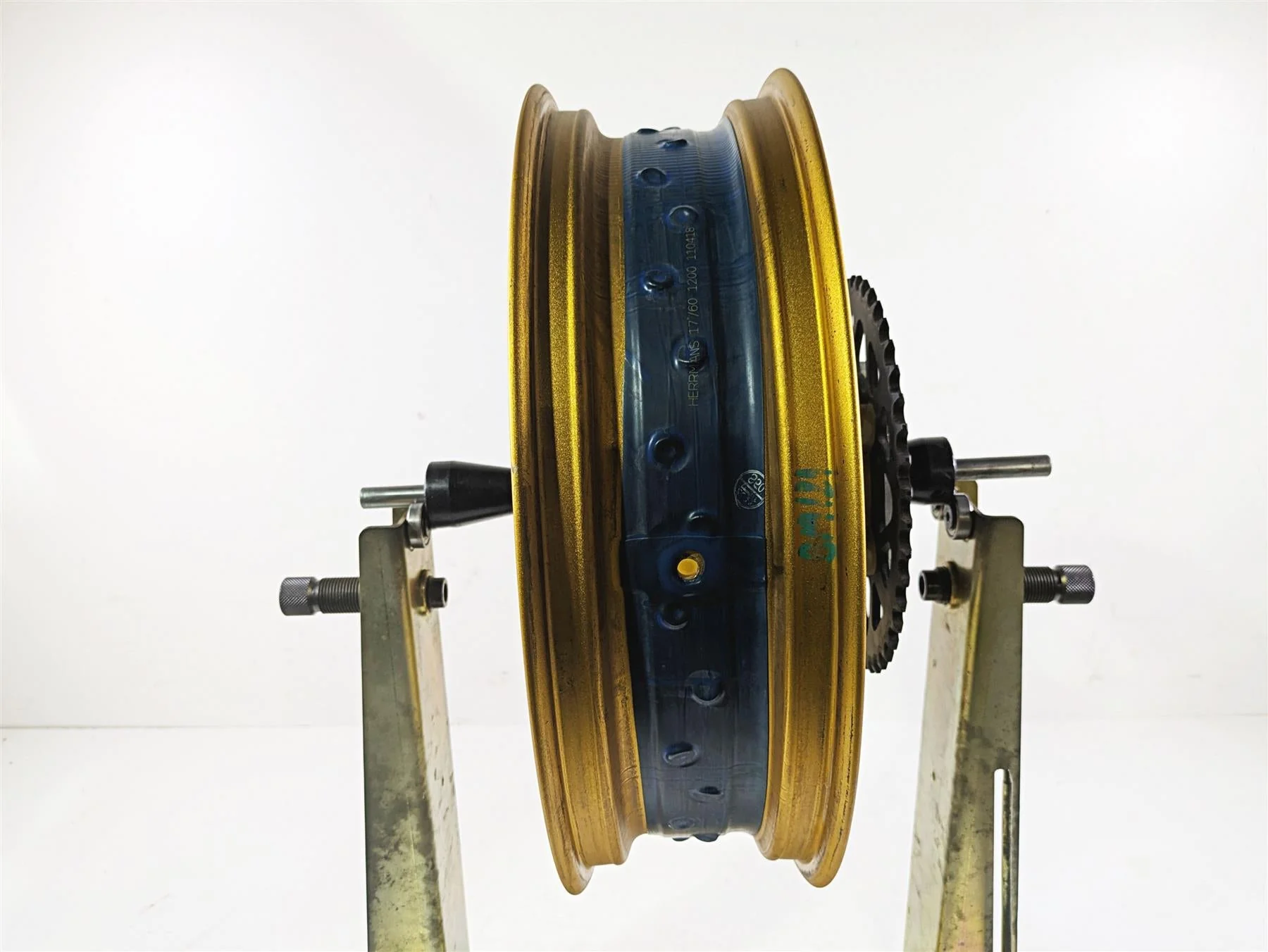 2022 Ducati Scrambler Desert Sled Straight 17x4.5 Rear Wheel Rim 50222351AA - Image 3