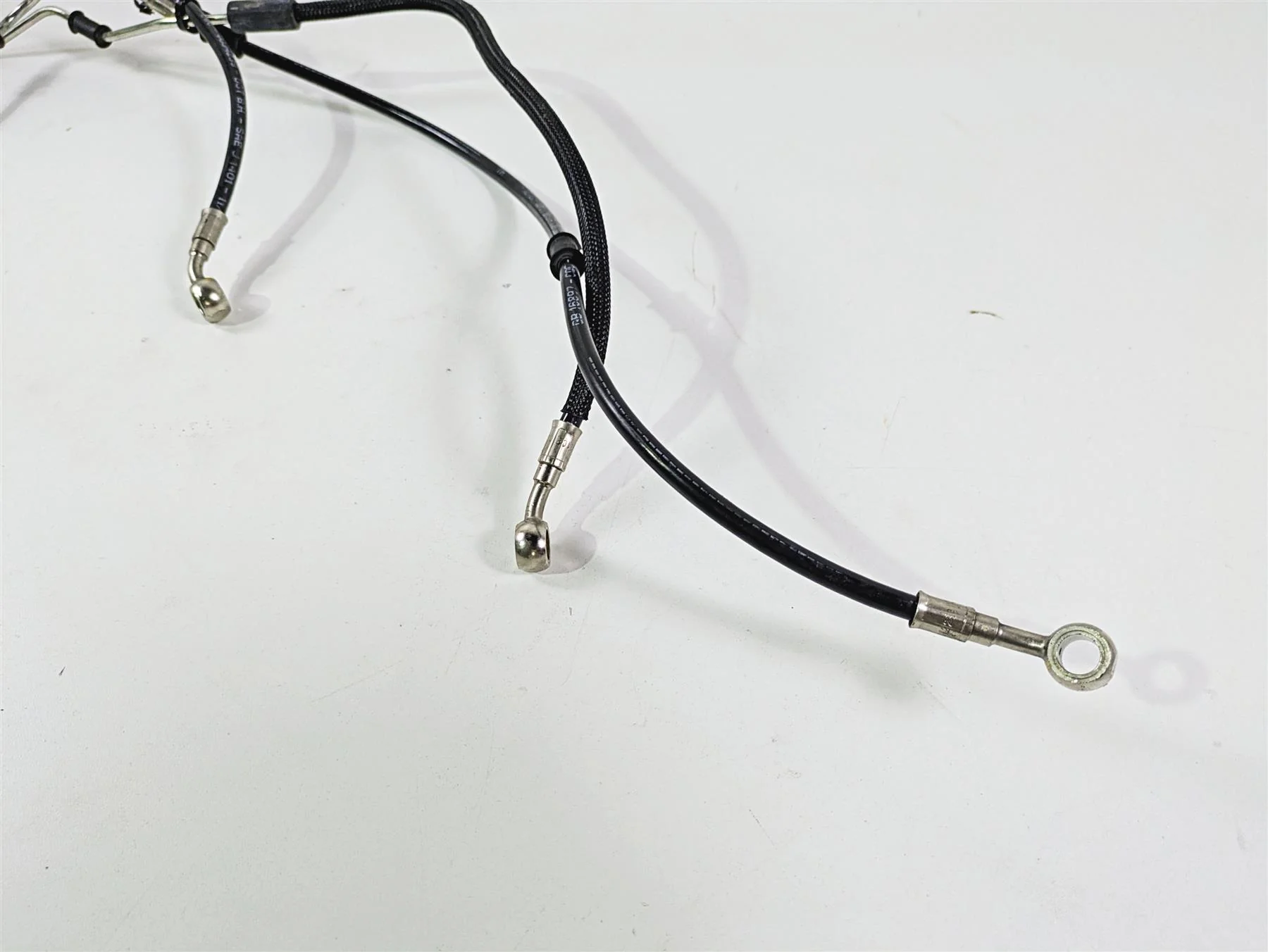 2022 Ducati Streetfighter V2 Front Abs Brake Line Set 61841411A - Image 11