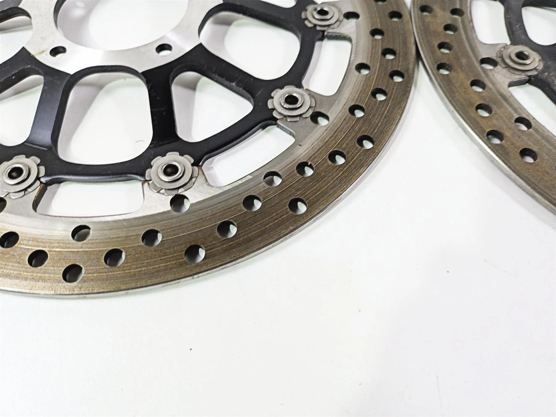 2022 Ducati Streetfighter V2 Front Brake Rotor Disc Set 49240851A - Image 10