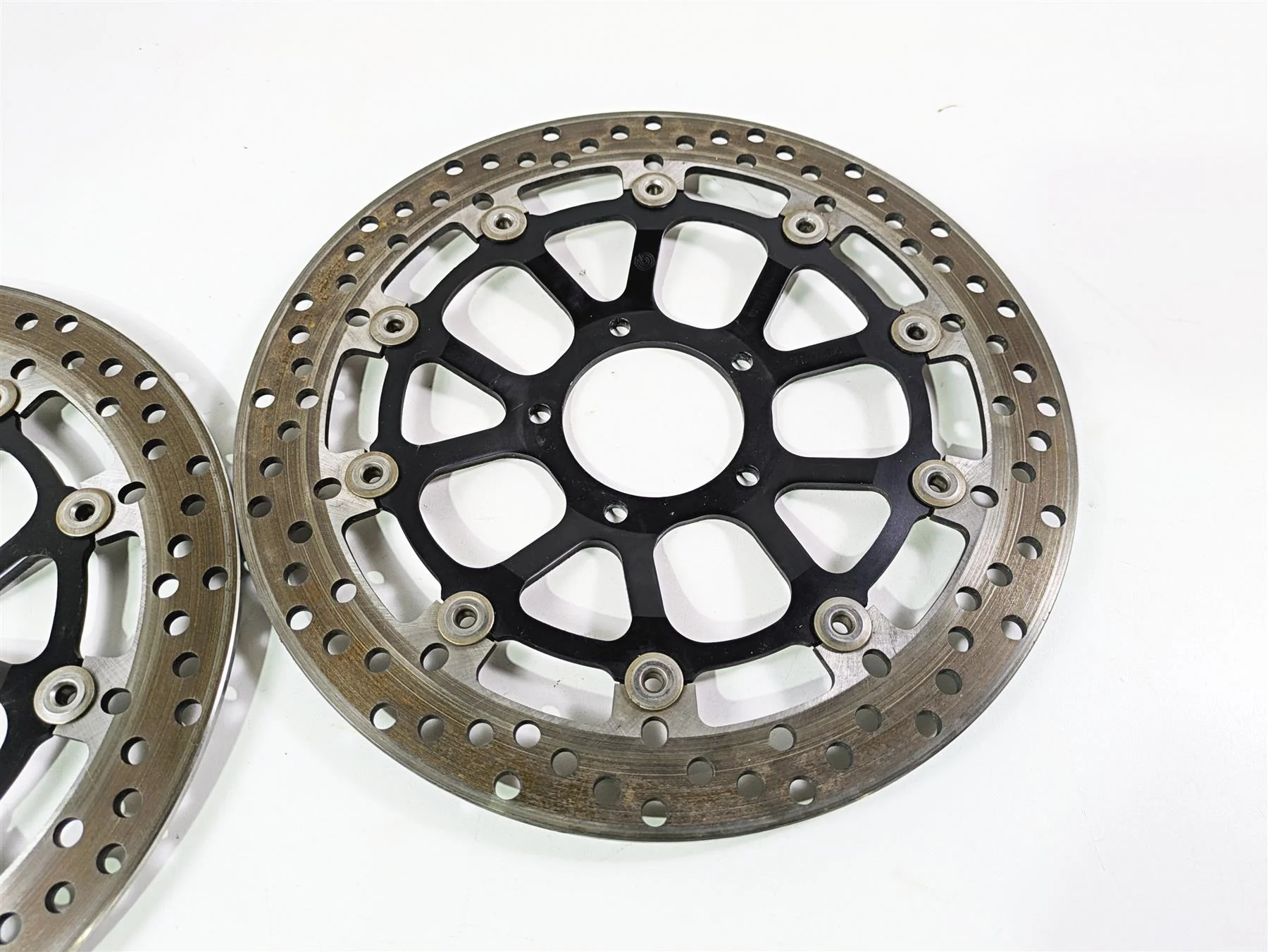 2022 Ducati Streetfighter V2 Front Brake Rotor Disc Set 49240851A - Image 11