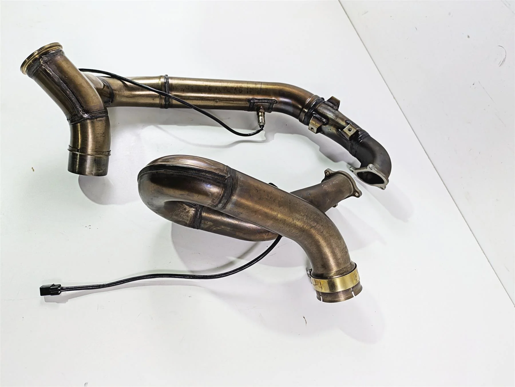 2022 Ducati Streetfighter V2 Front Rear Exhaust Header Set 57012147AA 57112155AA - Image 2
