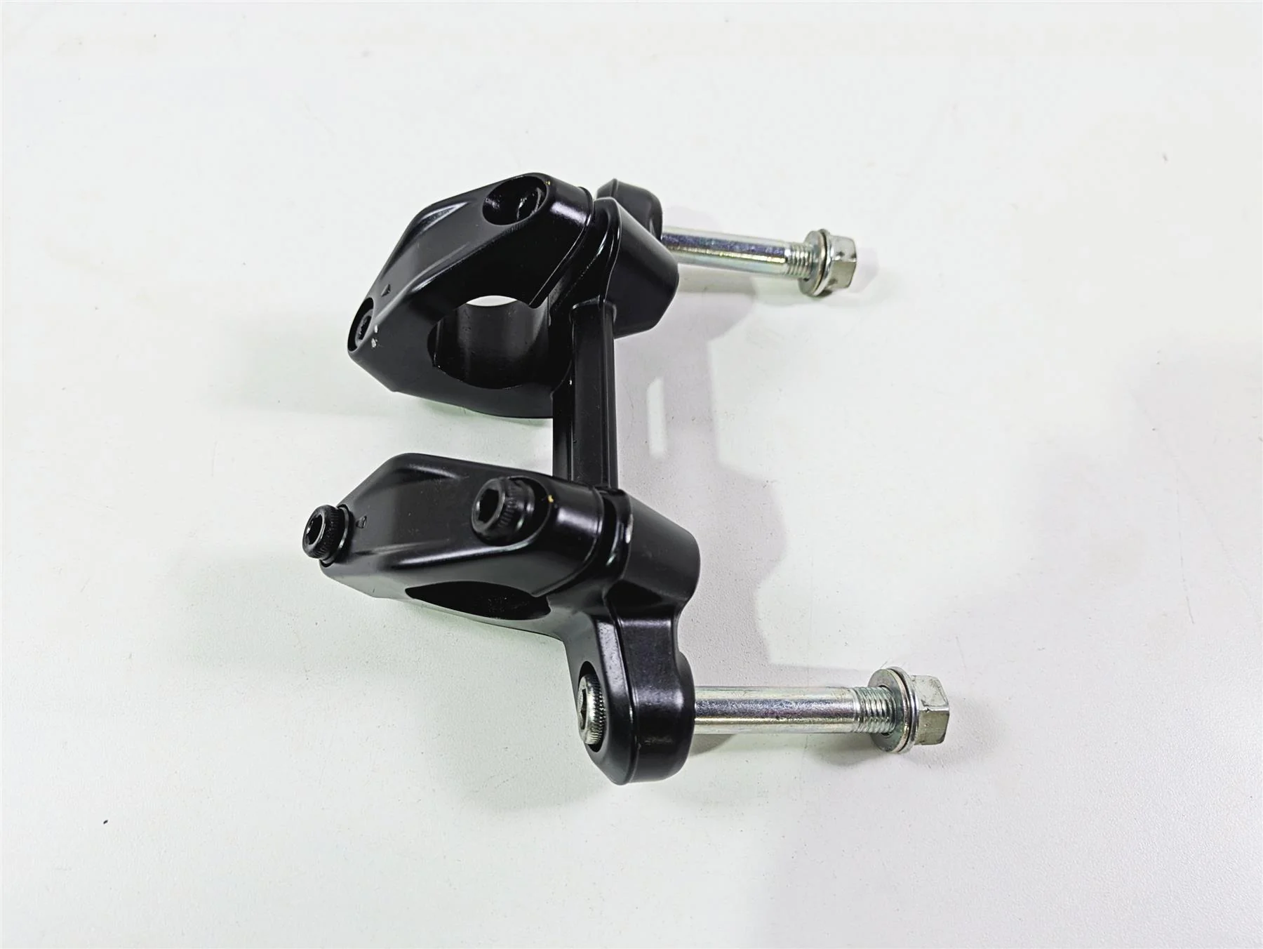 2022 Ducati Streetfighter V2 Handlebar Holder Riser Mounts 36015891AA - Image 4